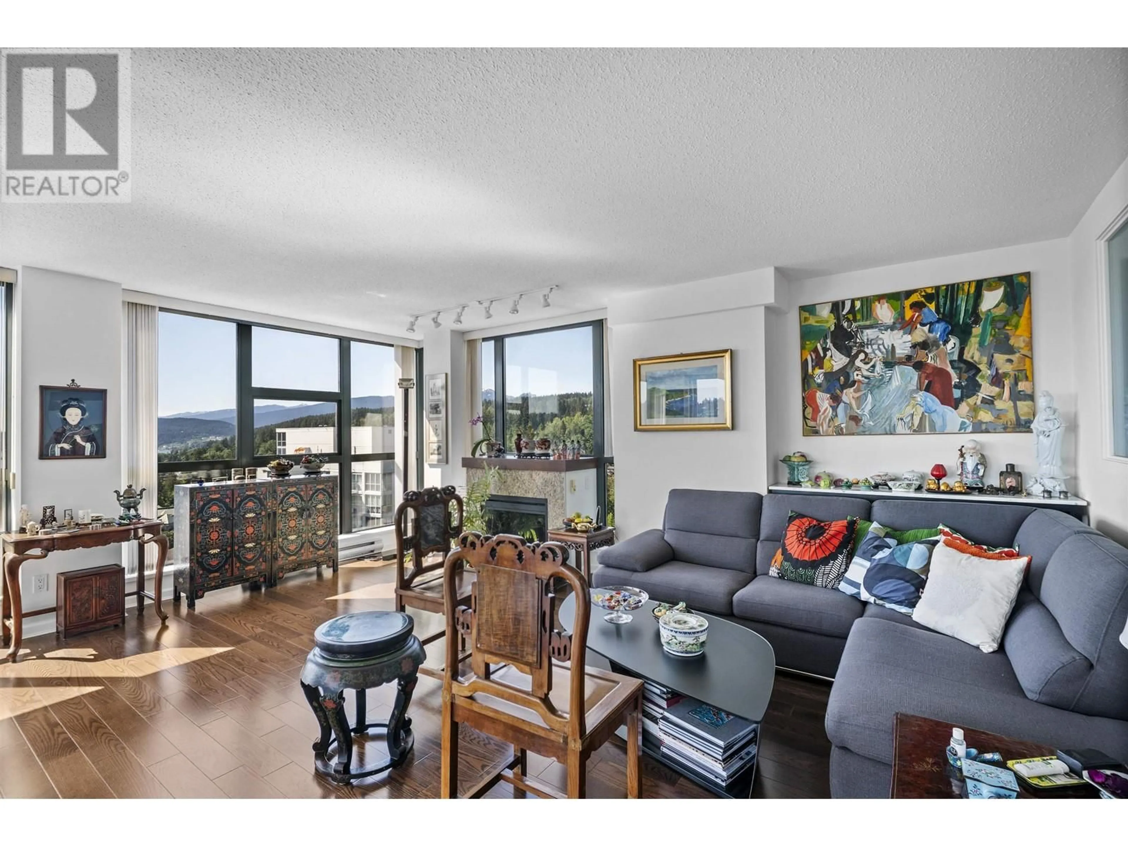 Living room with furniture, unknown for 2204 - 288 UNGLESS WAY, Port Moody British Columbia V3H0C9