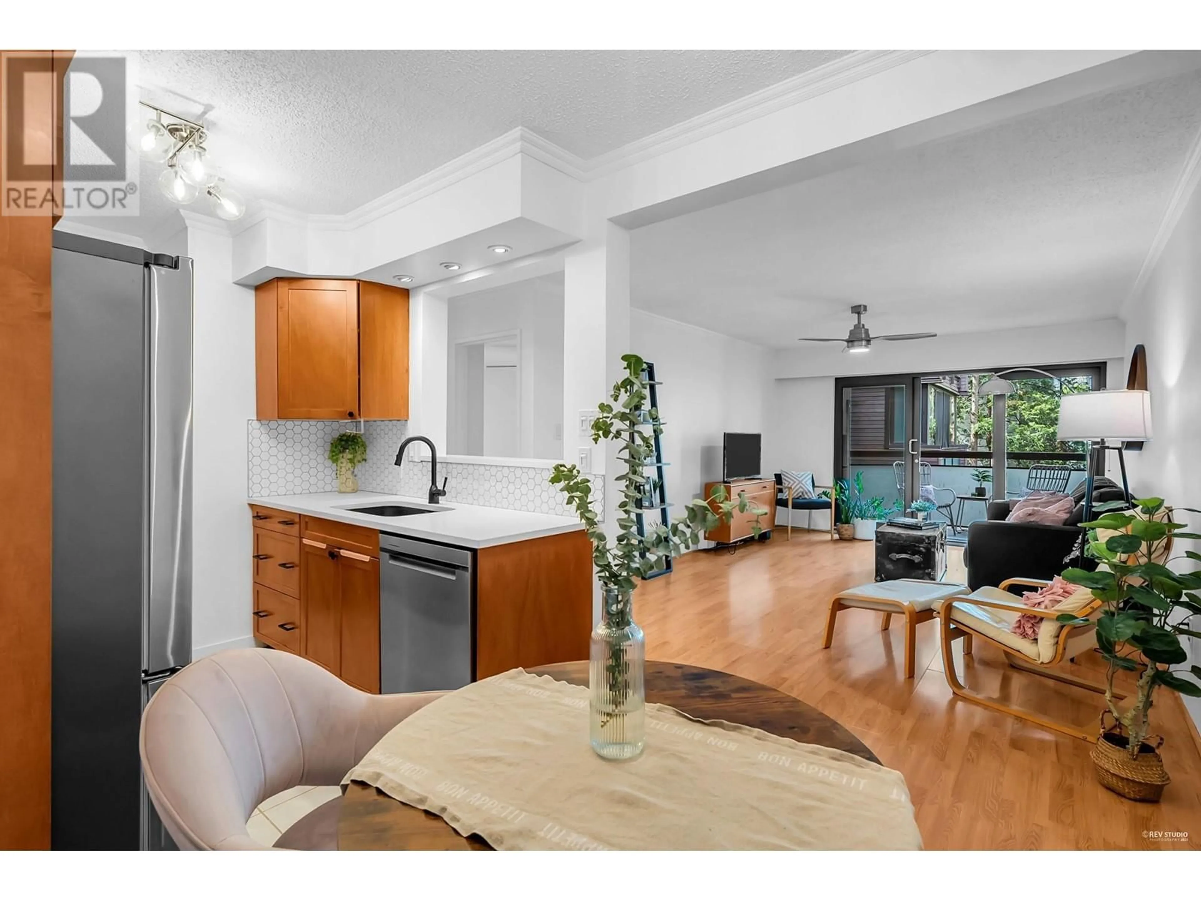 Open concept kitchen, unknown for 306 - 1855 NELSON STREET, Vancouver British Columbia V6G1M9