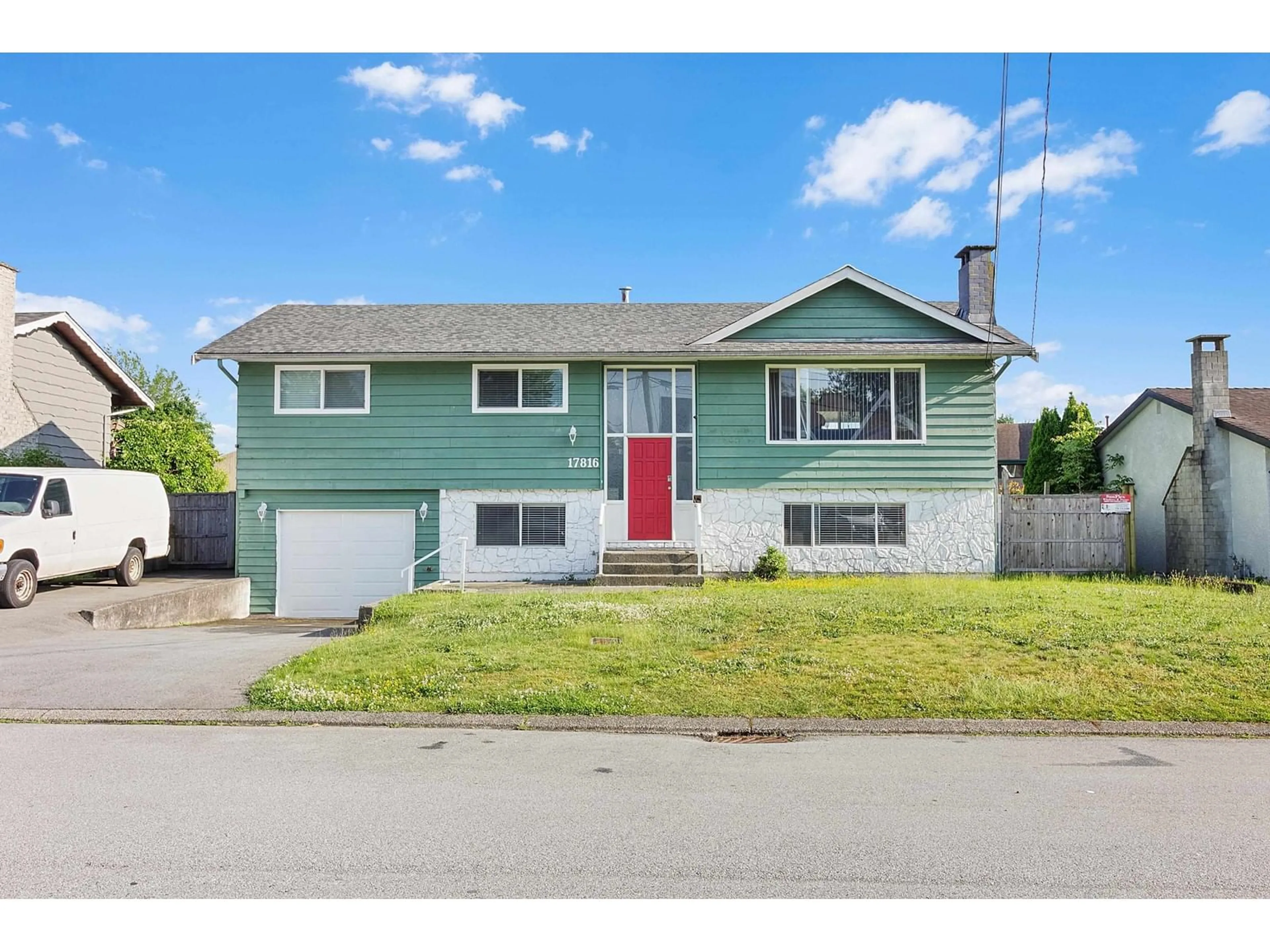 Home with vinyl exterior material, street for 17816 59, Surrey British Columbia V3S1P5
