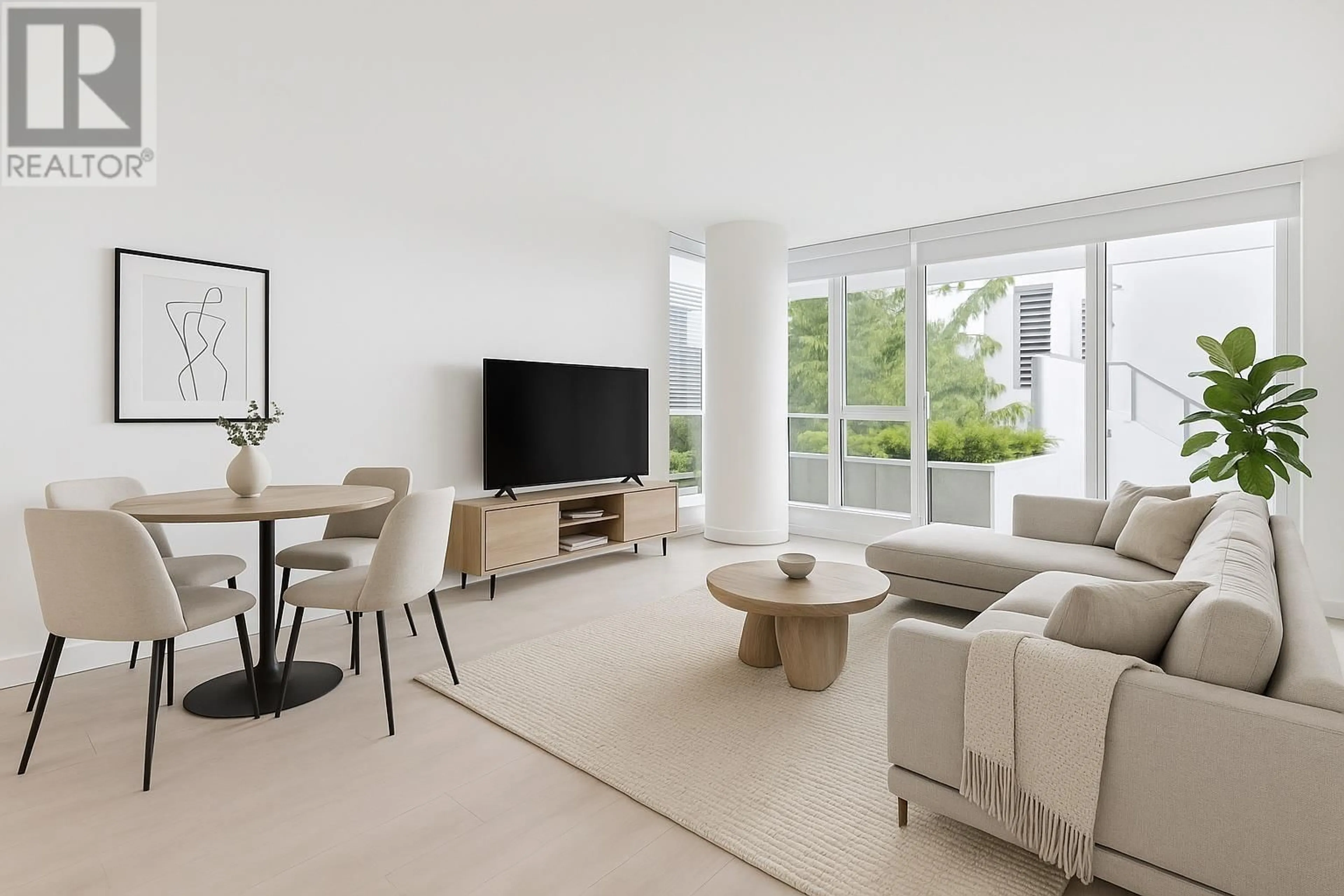 Living room with furniture, unknown for 303 - 1401 HUNTER STREET, North Vancouver British Columbia V7J0E2