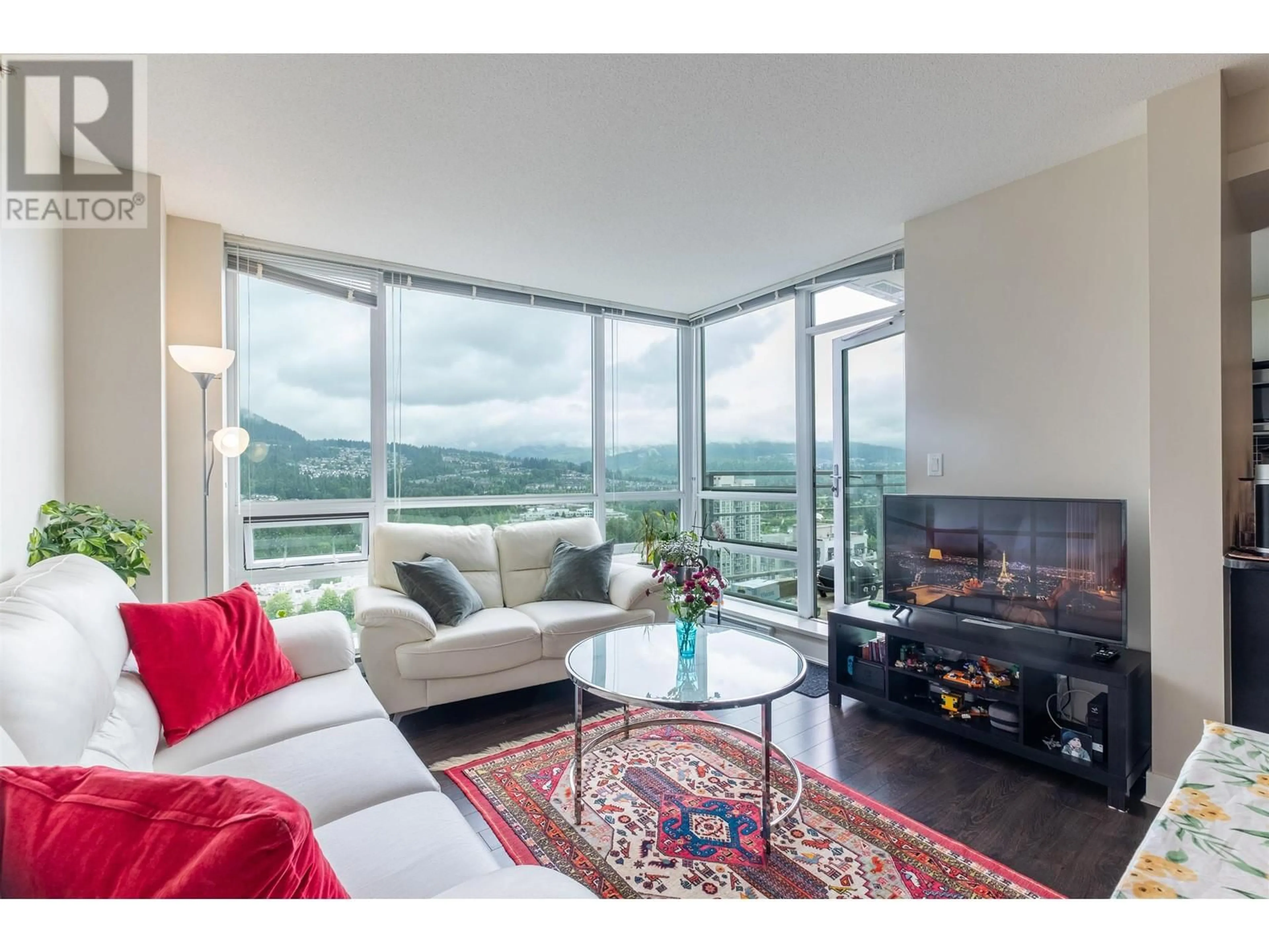 Living room with furniture, unknown for 3205 - 2968 GLEN DRIVE, Coquitlam British Columbia V3B0C4