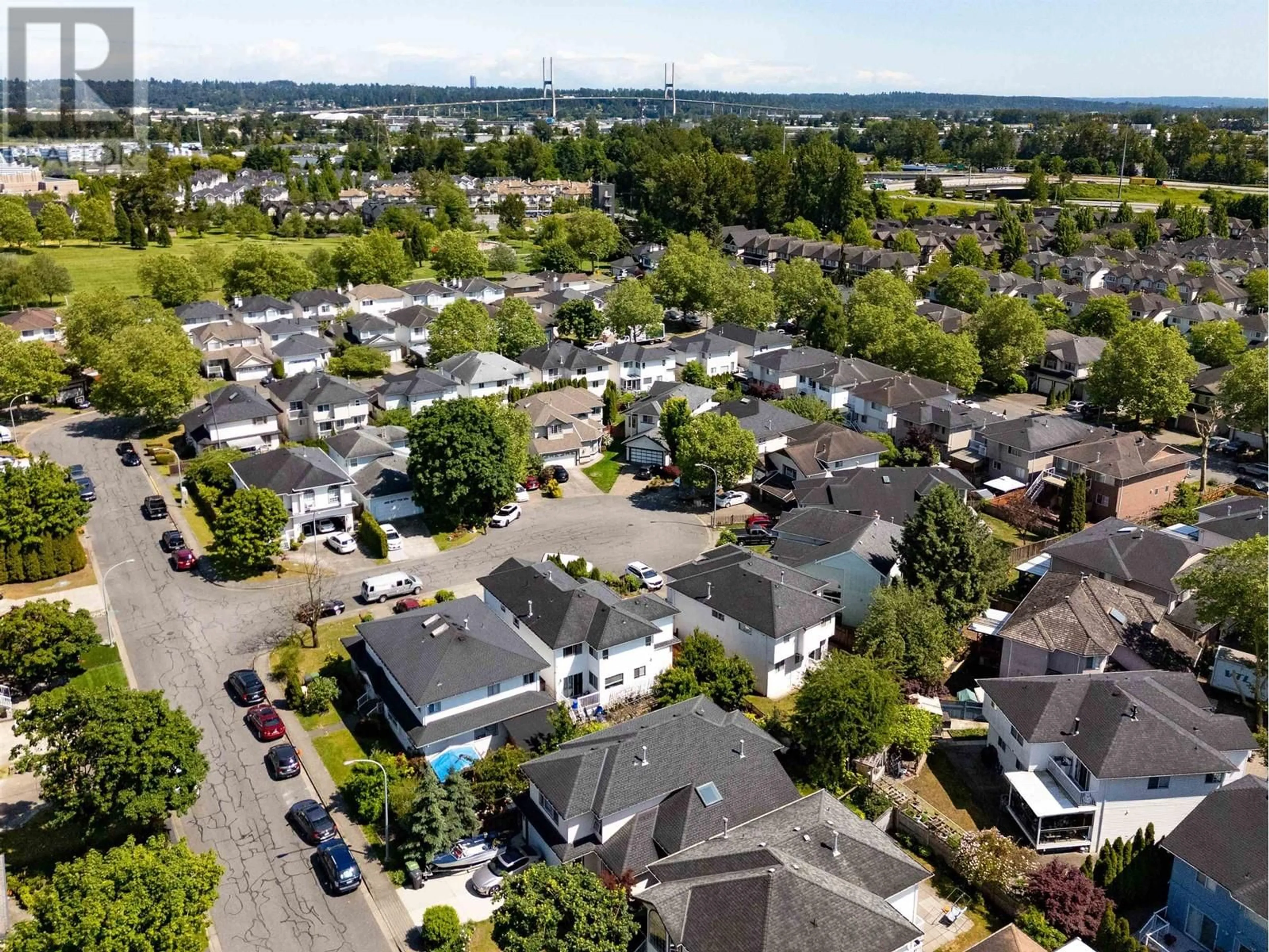 A pic from outside/outdoor area/front of a property/back of a property/a pic from drone, street for 5531 GARRATT COURT, Richmond British Columbia V6V2P4