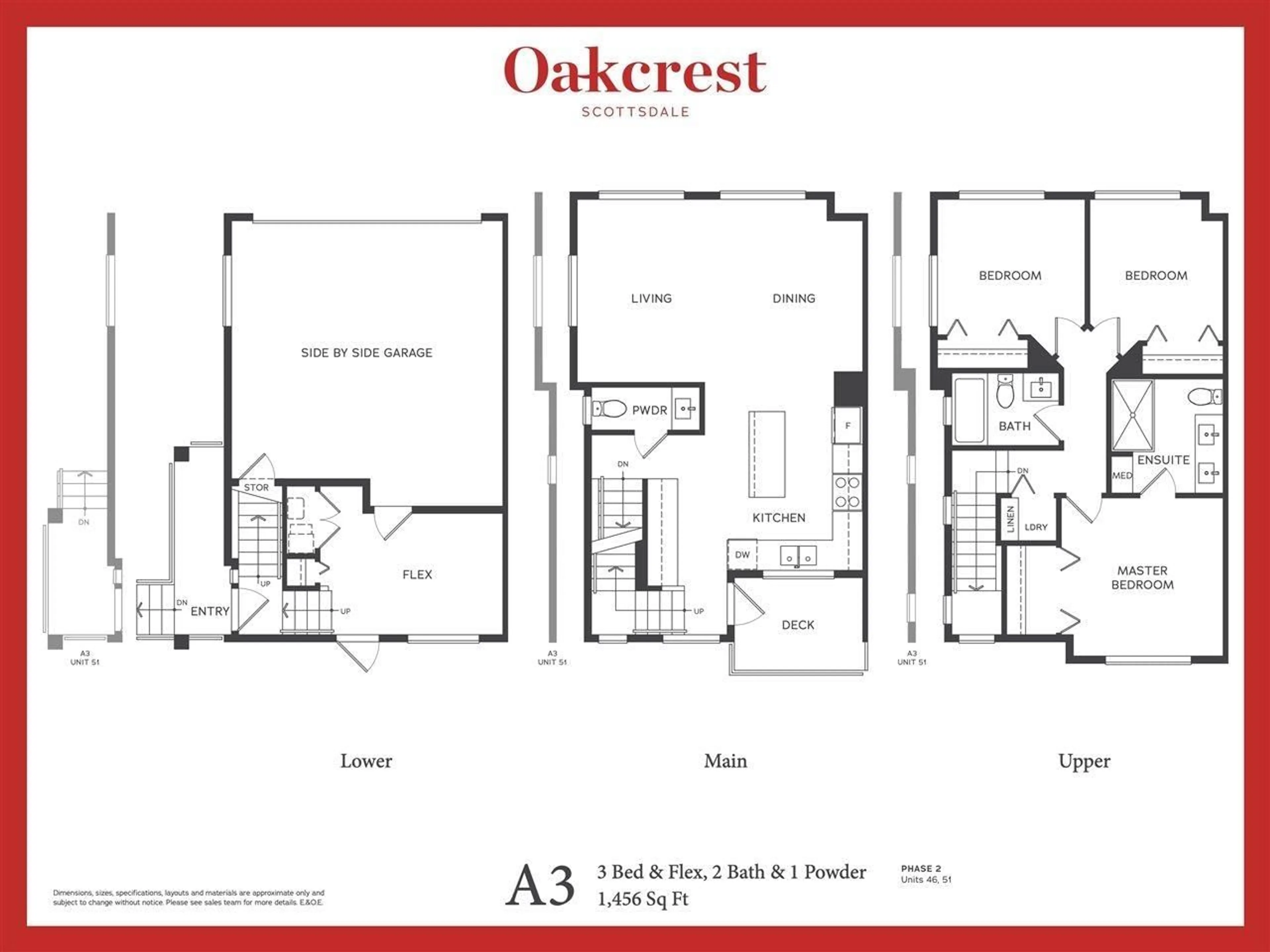 Floor plan for 51 - 11556 72A, Delta British Columbia V4C1A9
