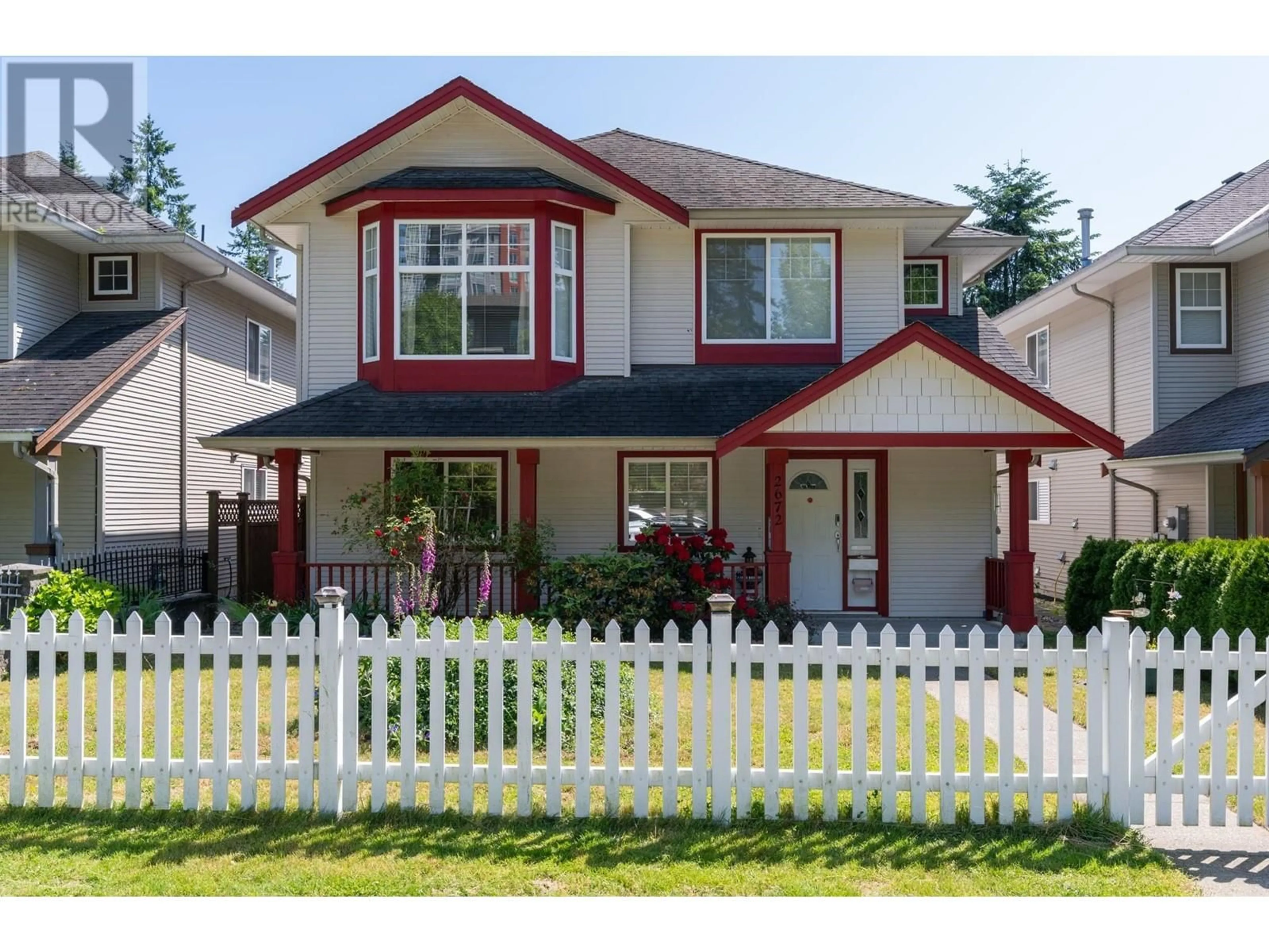 Home with vinyl exterior material, street for 2672 LINCOLN AVENUE, Port Coquitlam British Columbia V3B8E5