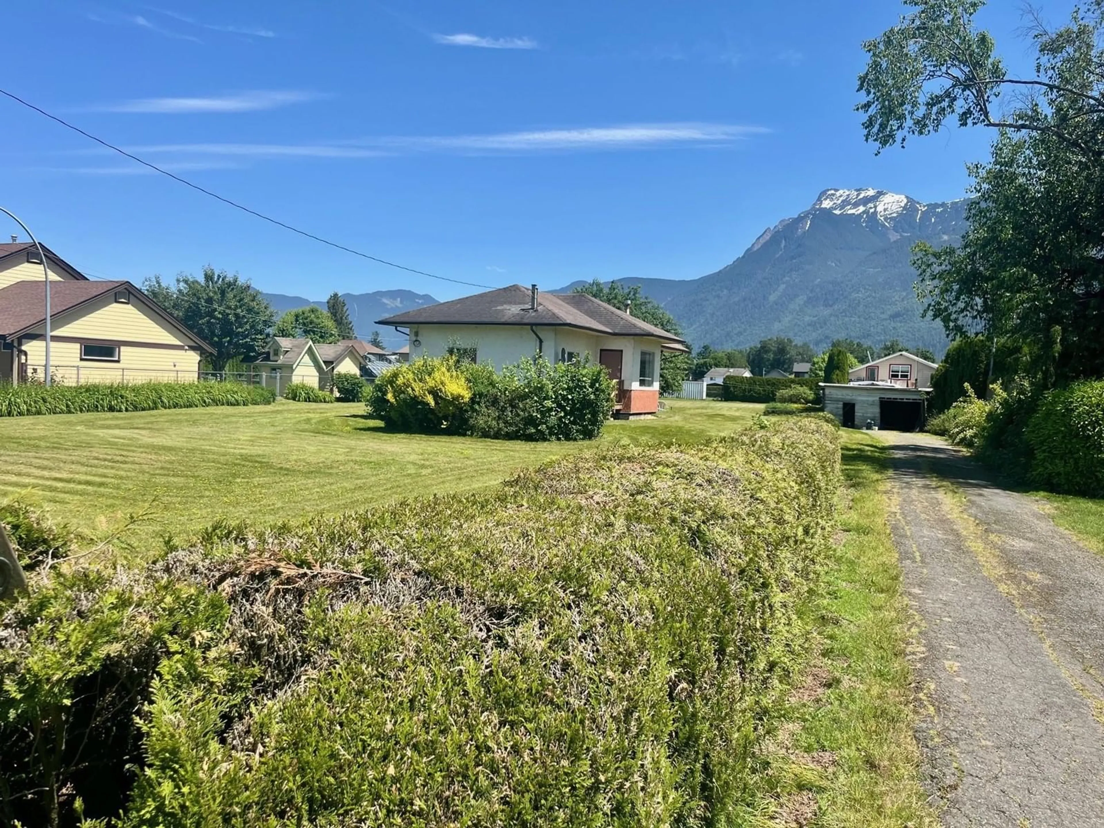 A pic from outside/outdoor area/front of a property/back of a property/a pic from drone, mountain view for 10050 MCGRATH ROAD, Rosedale British Columbia V0X1X2