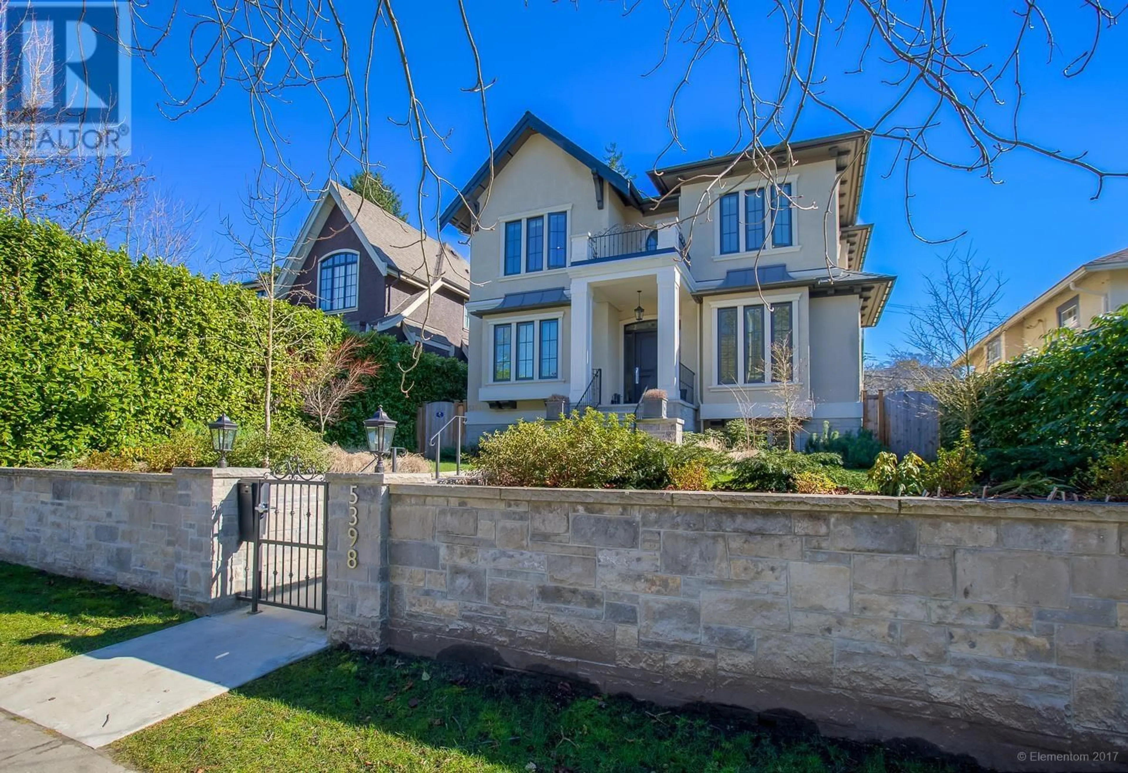 Home with brick exterior material, street for 5398 TRAFALGAR STREET, Vancouver British Columbia V6N1B9