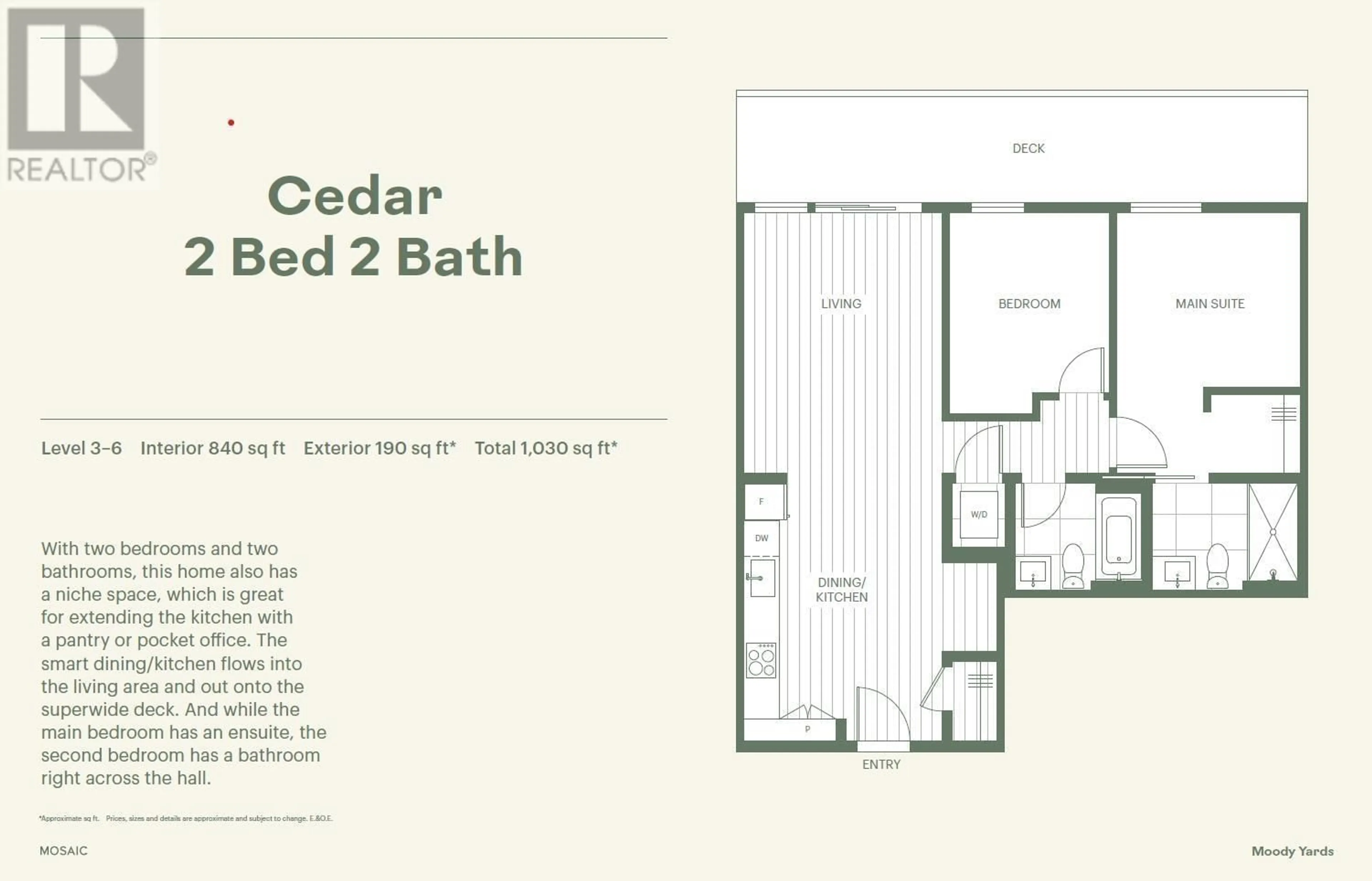 Floor plan for 403 - 3055 MURRAY STREET, Port Moody British Columbia V3H1X3