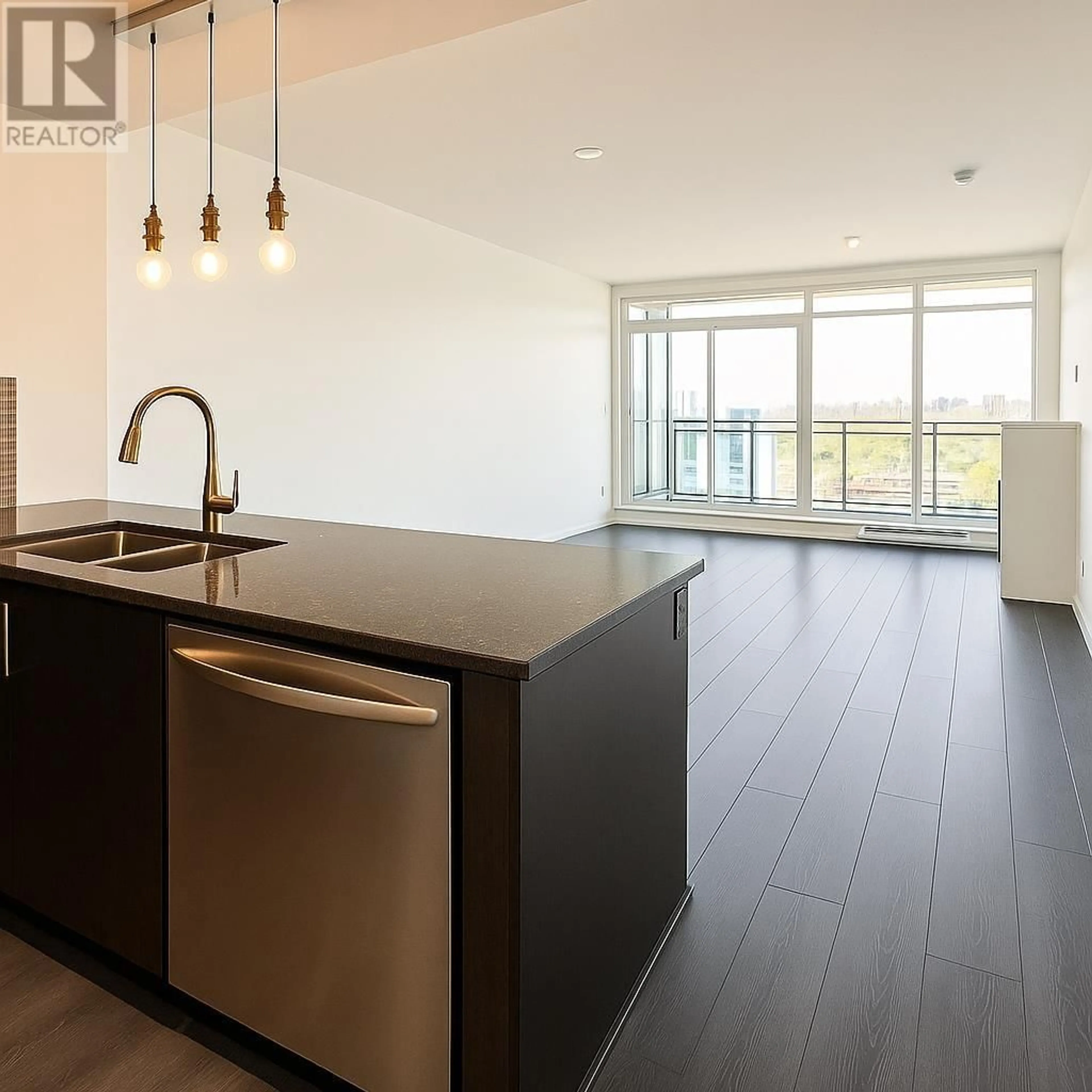 Open concept kitchen, unknown for 3907 - 888 CARNARVON STREET, New Westminster British Columbia V3M0C6