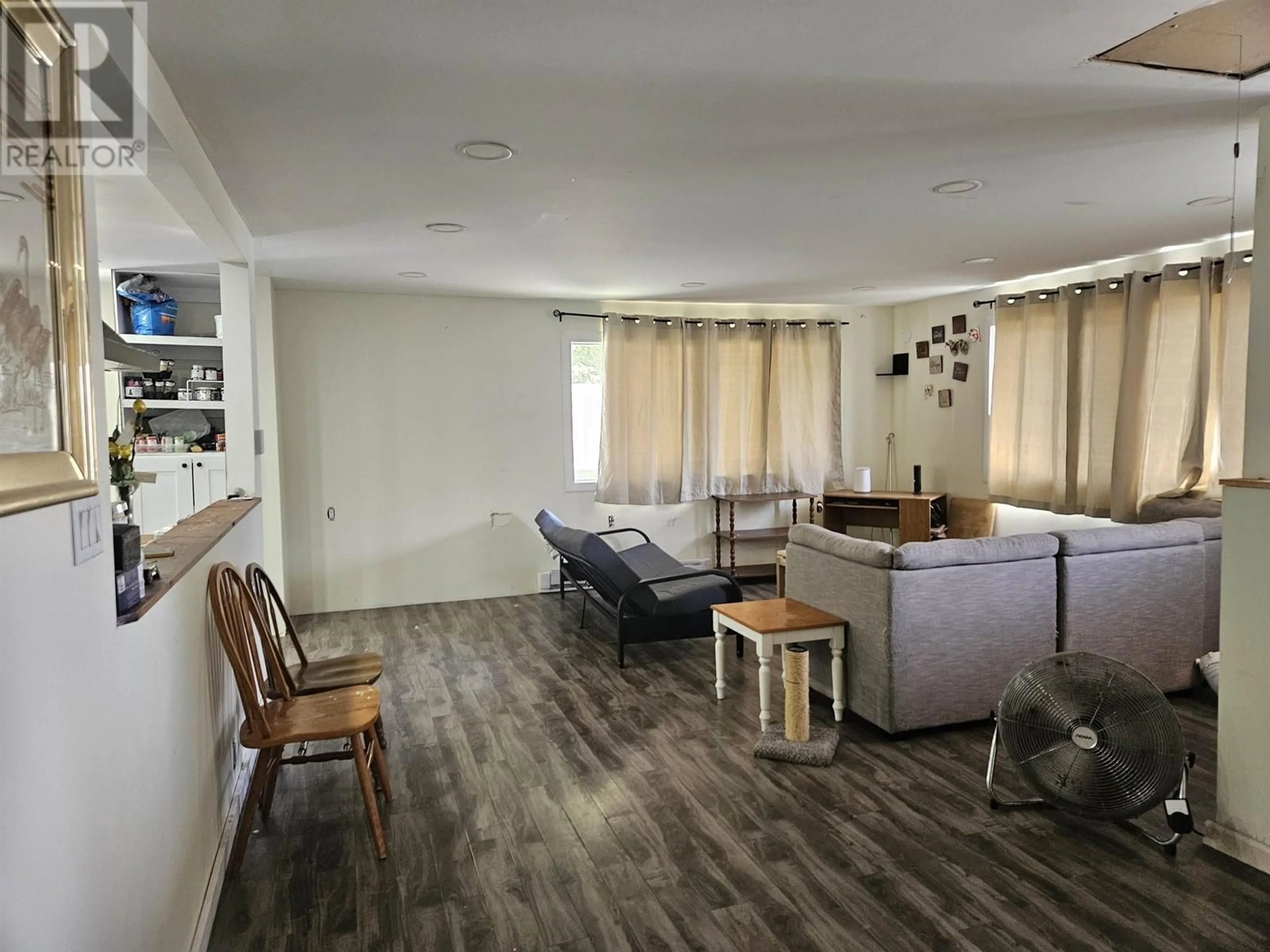 Living room with furniture, wood/laminate floor for 3137 KOFOED DRIVE, Terrace British Columbia V8G3P8