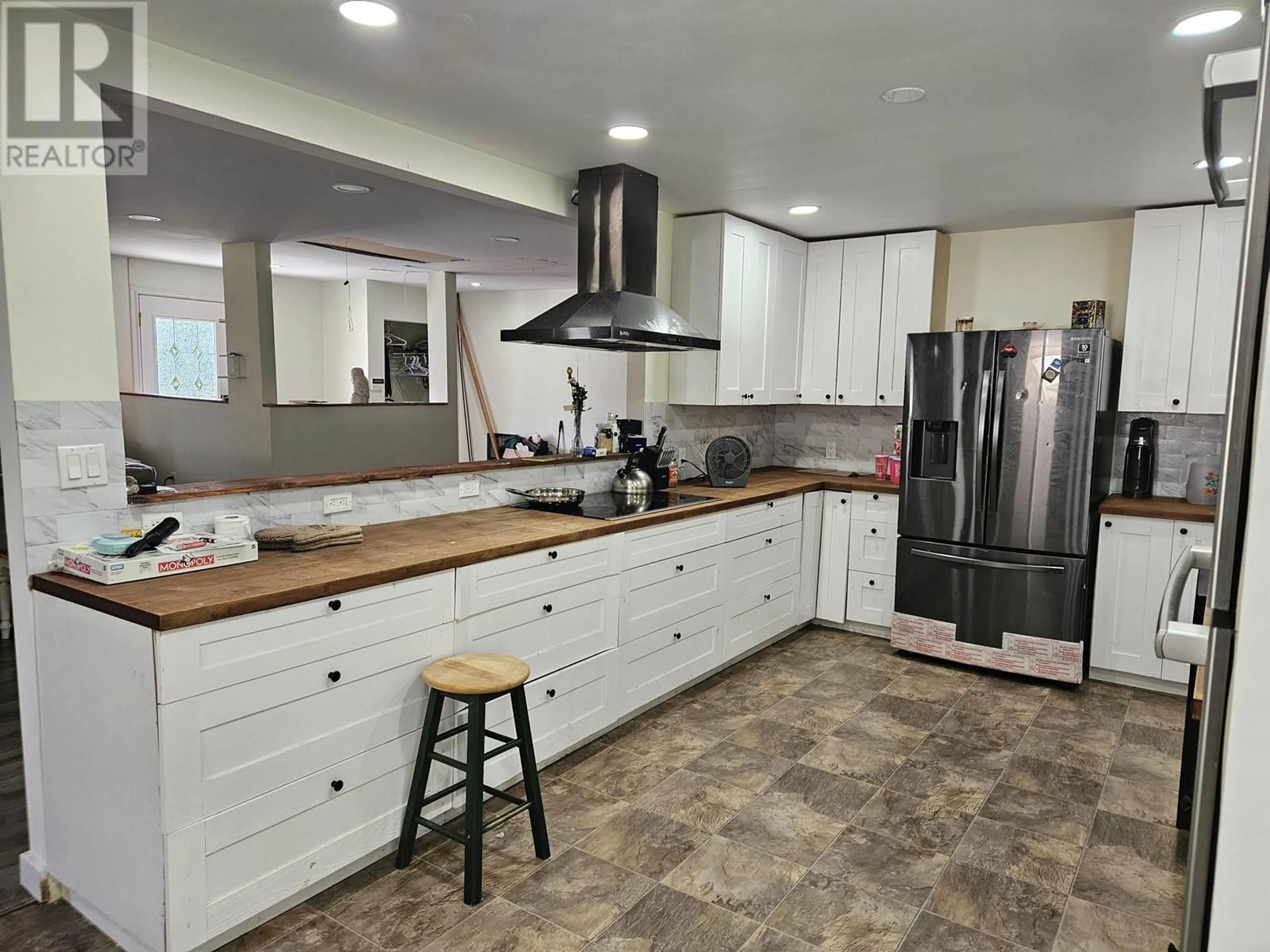 Open concept kitchen, ceramic/tile floor for 3137 KOFOED DRIVE, Terrace British Columbia V8G3P8