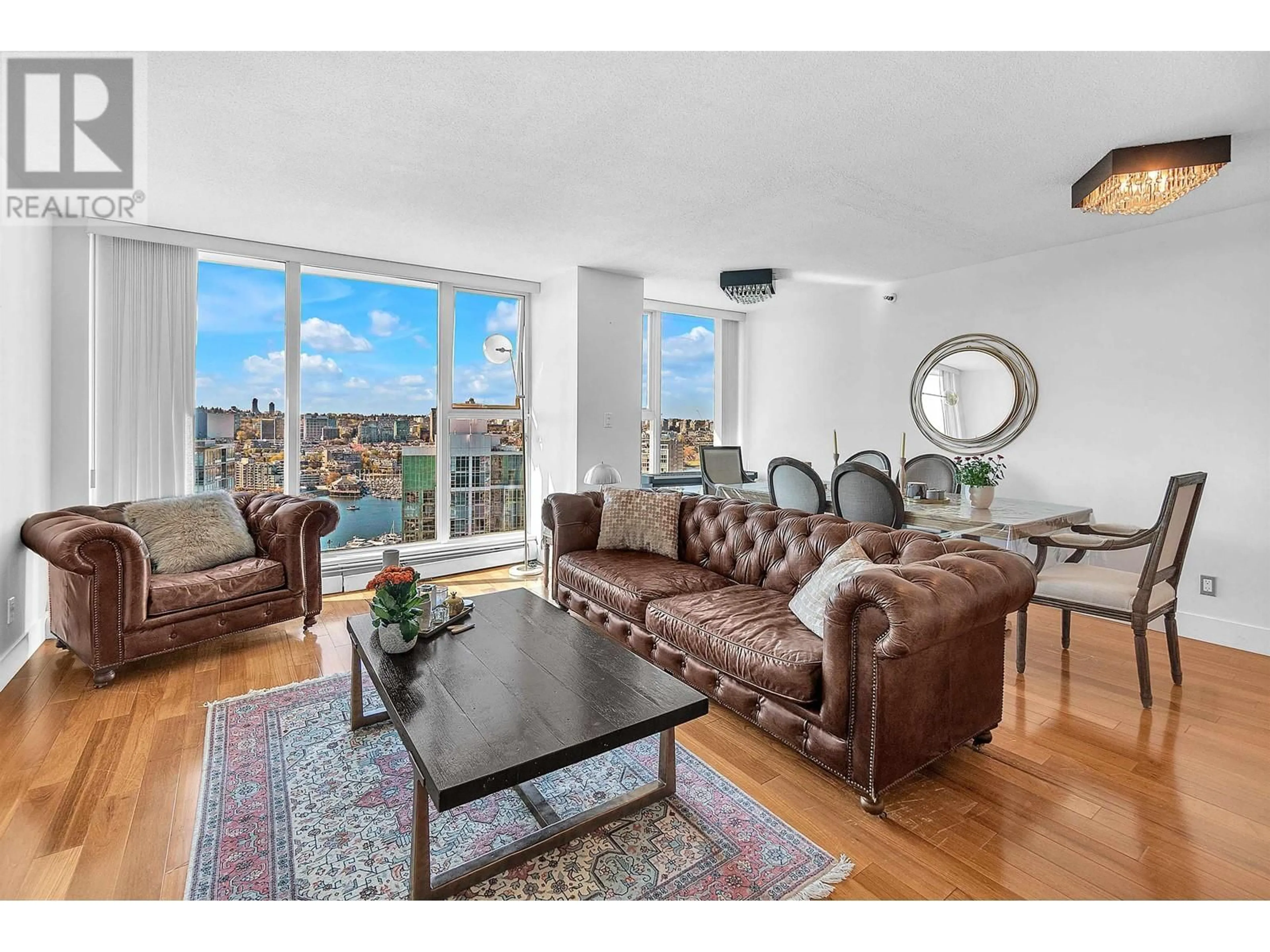 Living room with furniture, unknown for 3005 - 1009 EXPO BOULEVARD, Vancouver British Columbia V6Z2V9