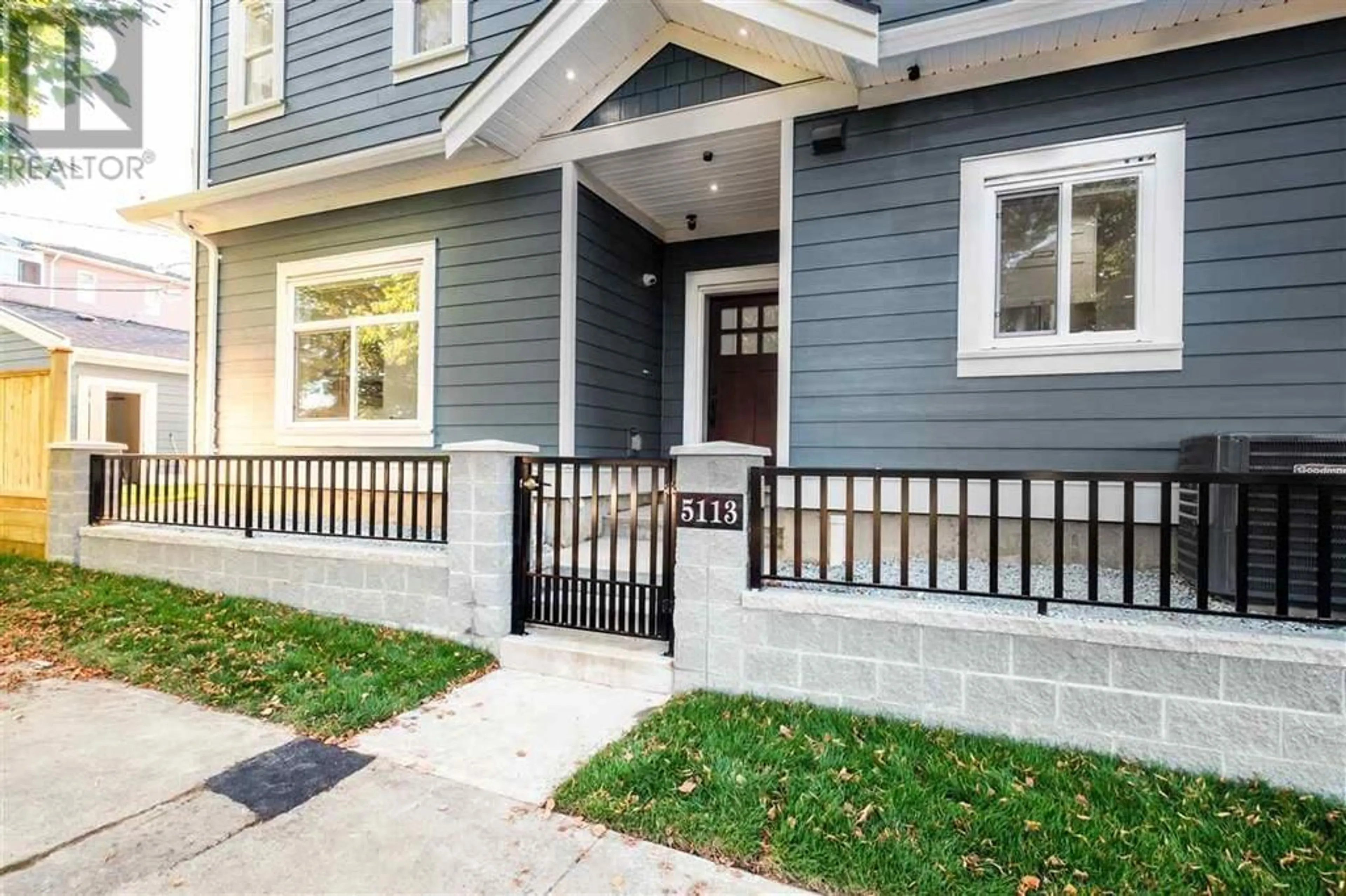 Home with vinyl exterior material, street for 5113 FAIRMONT STREET, Vancouver British Columbia V5R3V4