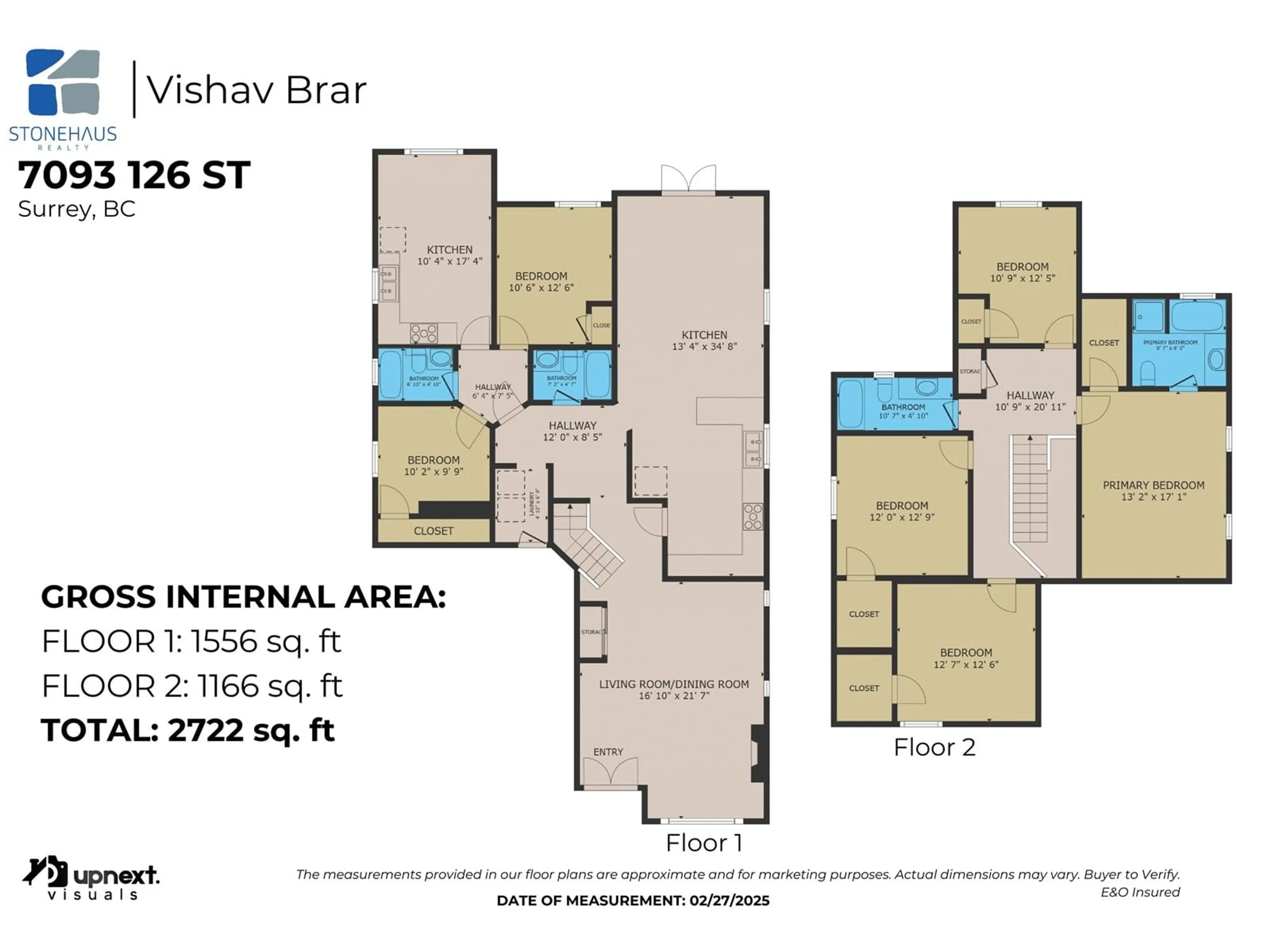 Floor plan for 7093 126 STREET, Surrey British Columbia V3W4A8