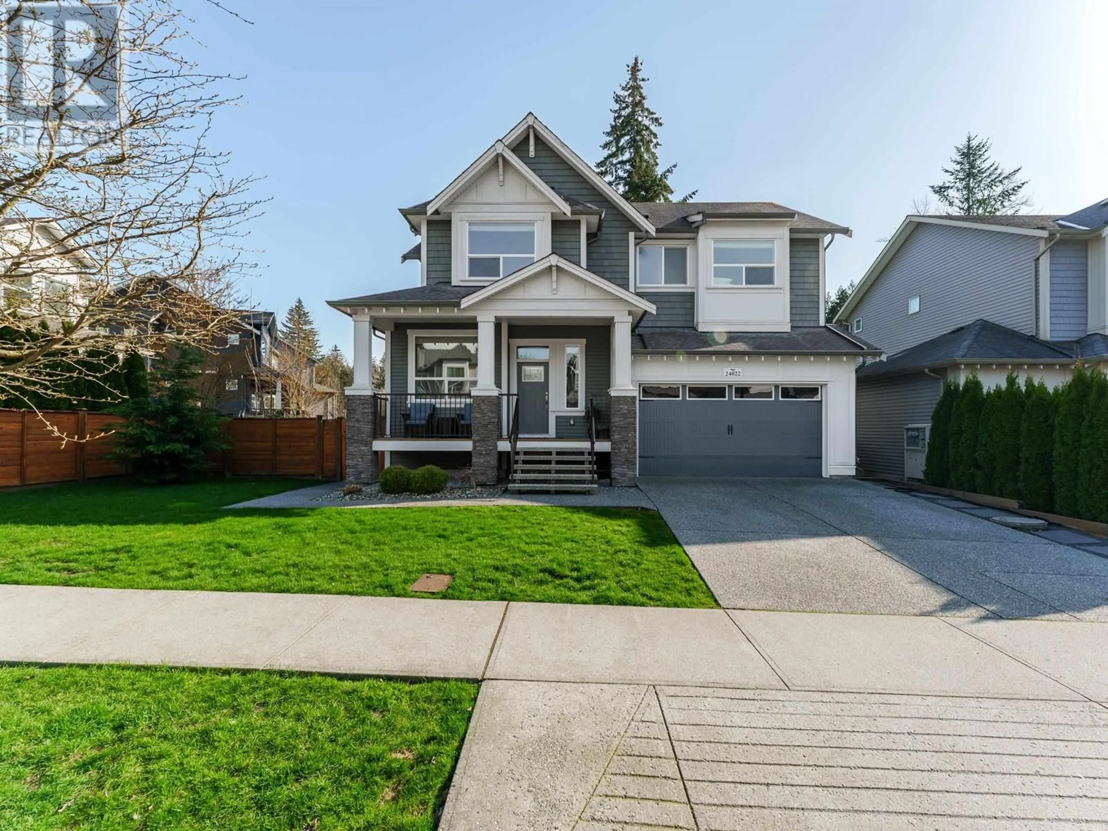 Home with vinyl exterior material, street for 24022 127B AVENUE, Maple Ridge British Columbia V4R0G7