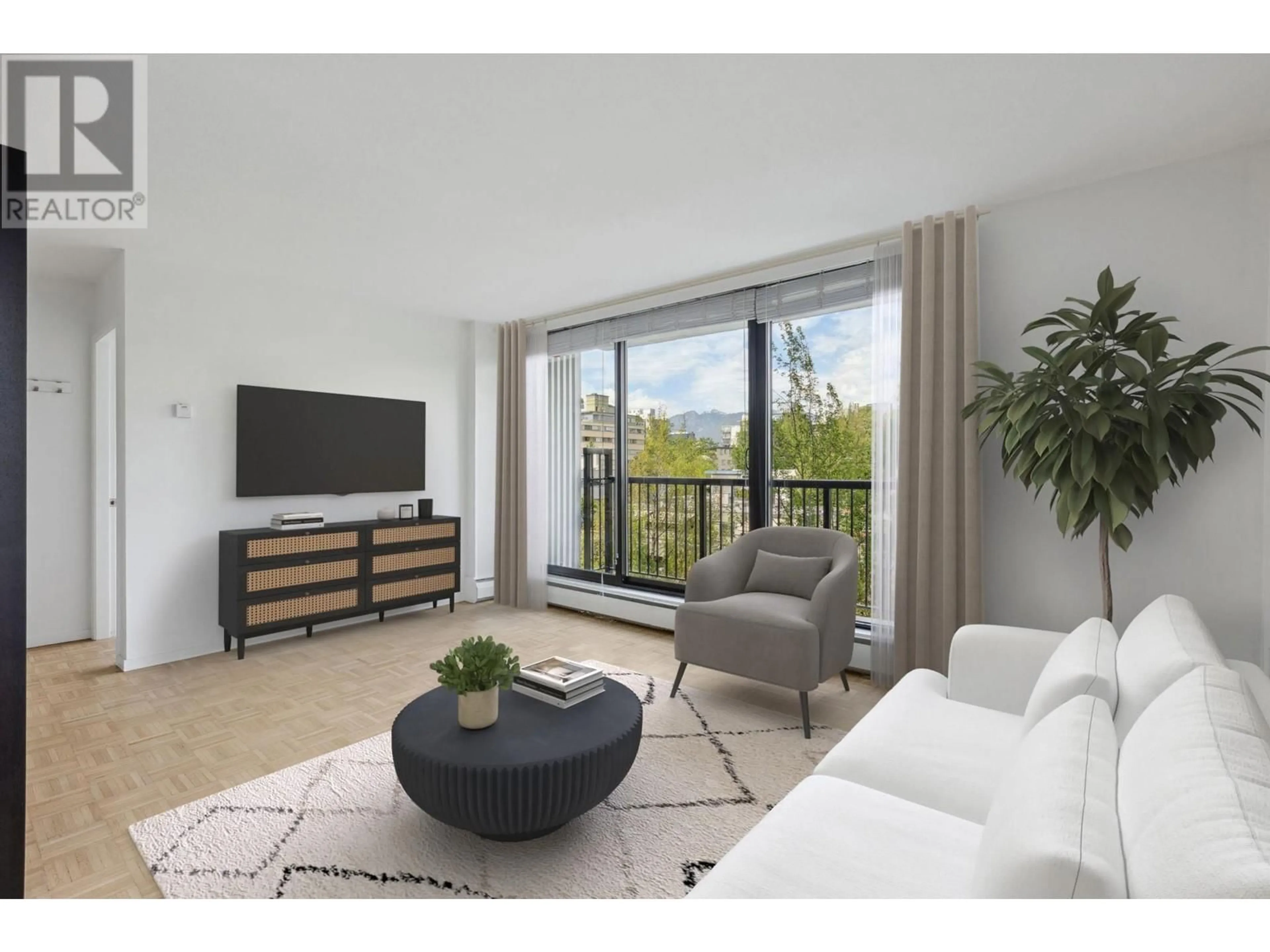 Living room with furniture, unknown for 804 - 1330 HARWOOD STREET, Vancouver British Columbia V6E1S8