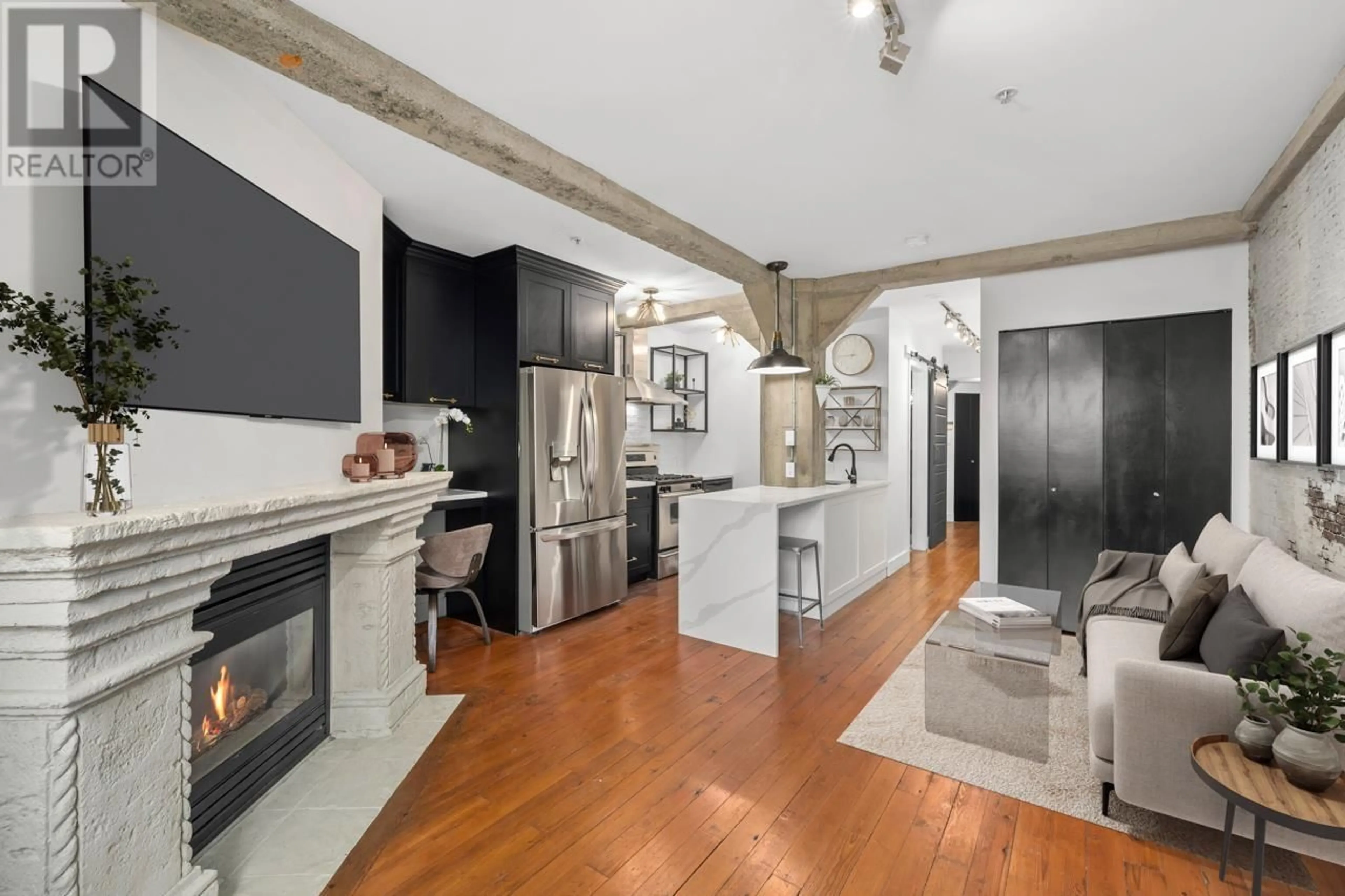 Open concept kitchen, unknown for 412 - 1216 HOMER STREET, Vancouver British Columbia V6B6K5