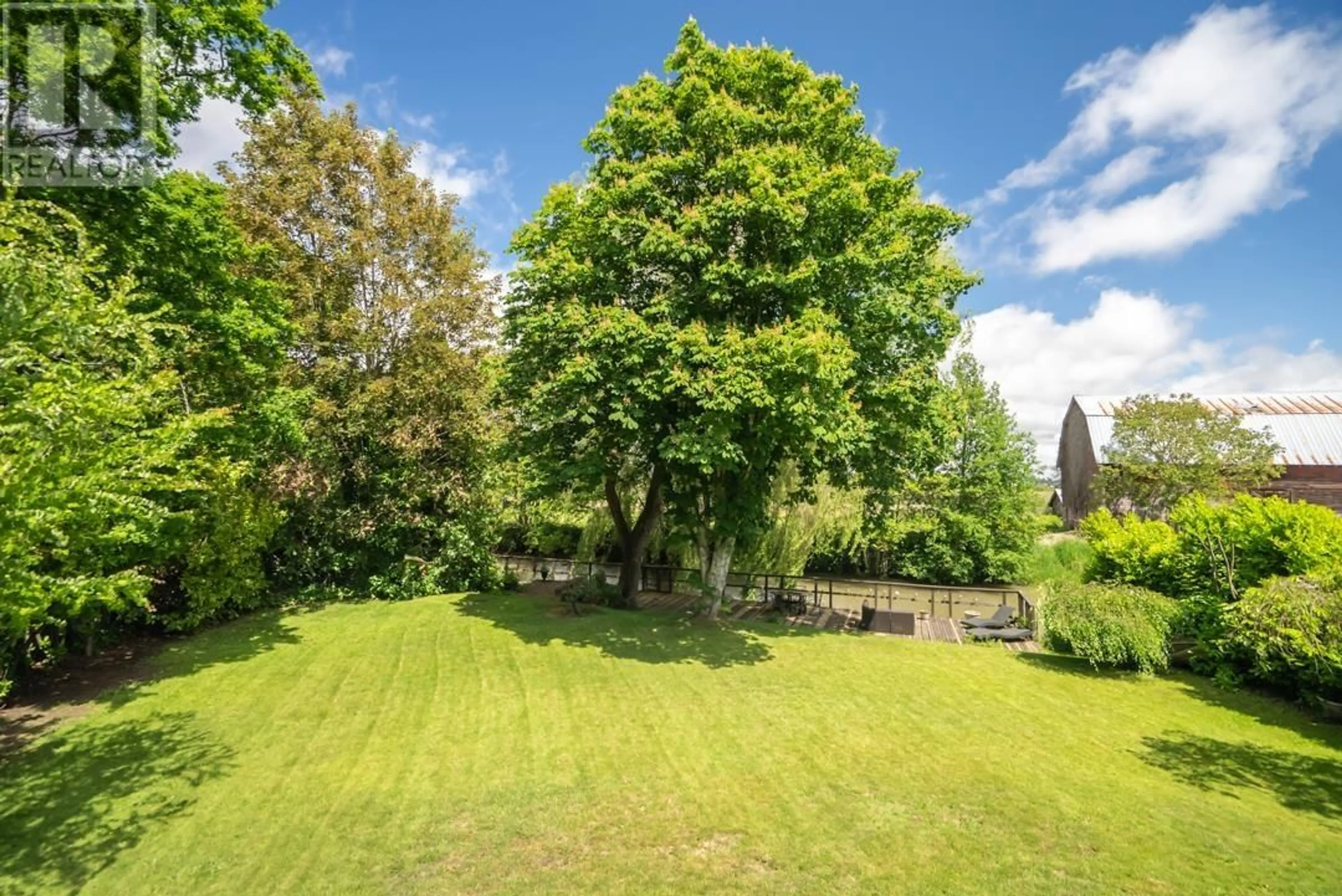 A pic from outside/outdoor area/front of a property/back of a property/a pic from drone, forest/trees view for 5476 PATON DRIVE, Delta British Columbia V4K2G3