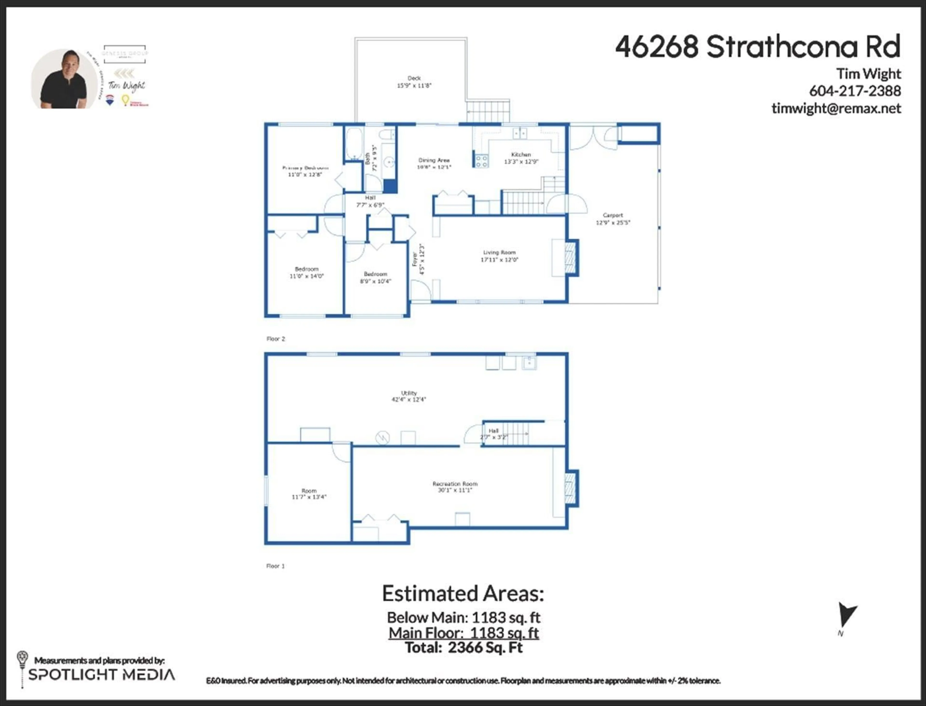 Floor plan for 46268 STRATHCONA ROAD, Chilliwack British Columbia V2P3T3