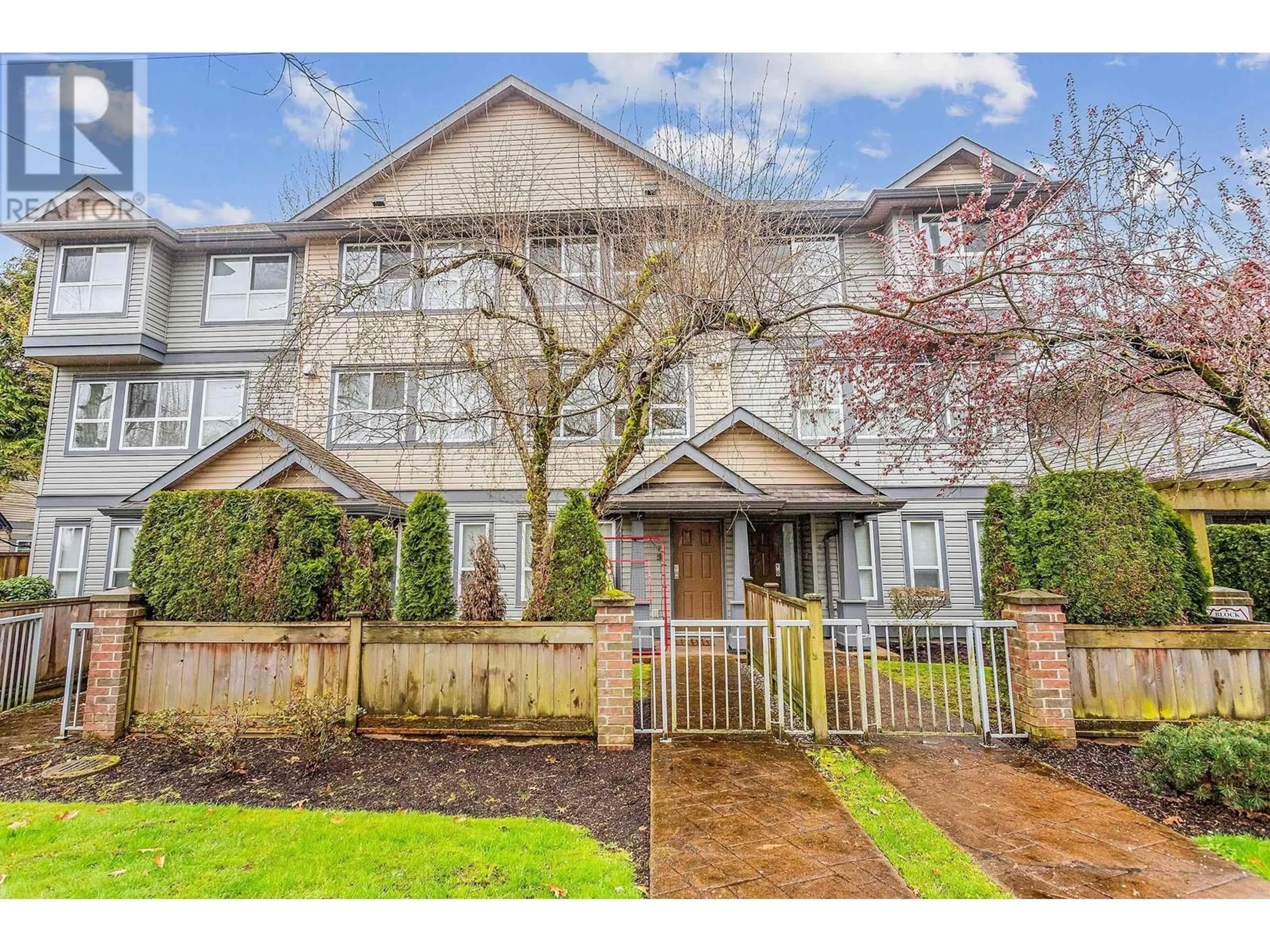 A pic from outside/outdoor area/front of a property/back of a property/a pic from drone, street for 7 - 6811 LIVINGSTONE PLACE, Richmond British Columbia V7C5V8