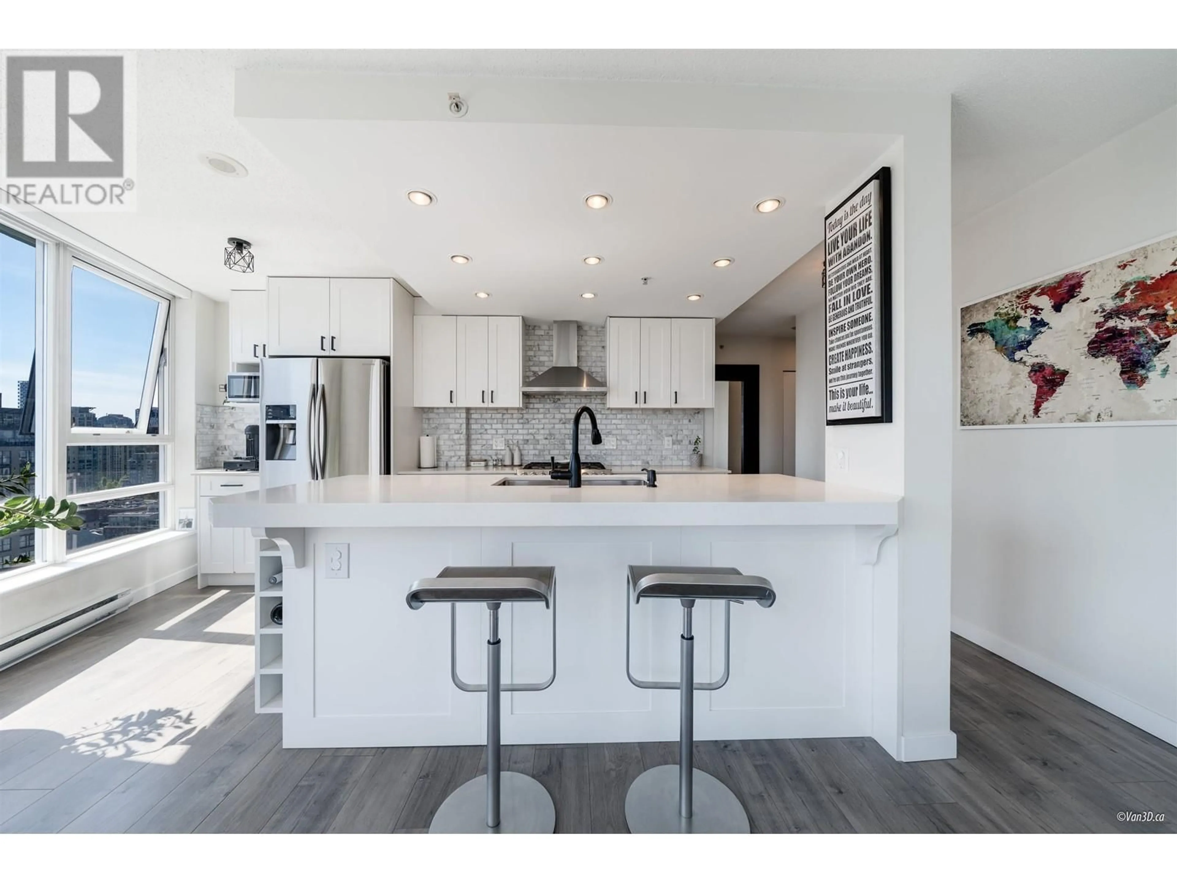 Open concept kitchen, unknown for 3002 - 928 BEATTY STREET, Vancouver British Columbia V6Z3G6