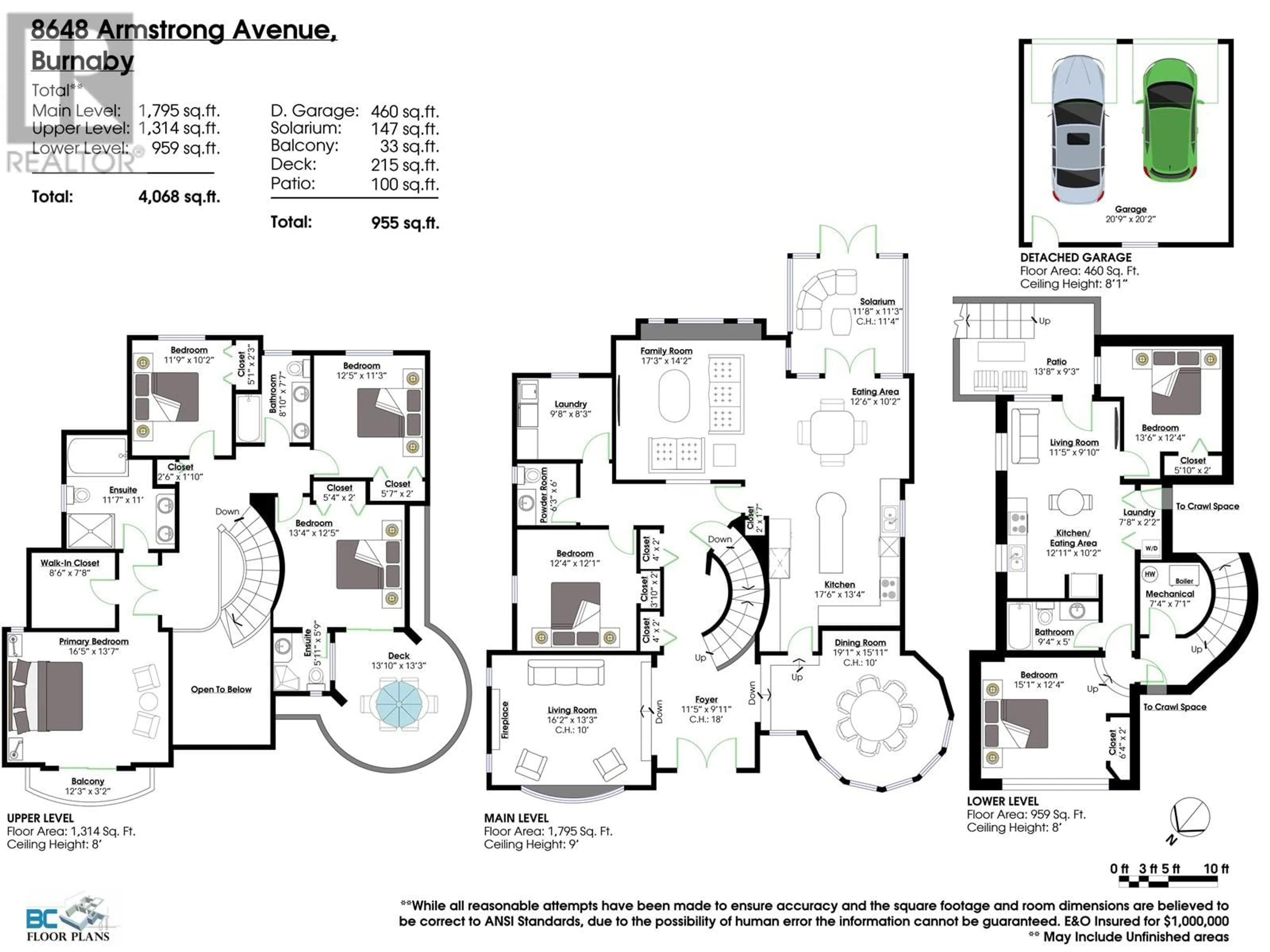 Floor plan for 8648 ARMSTRONG AVENUE, Burnaby British Columbia V3N2H6