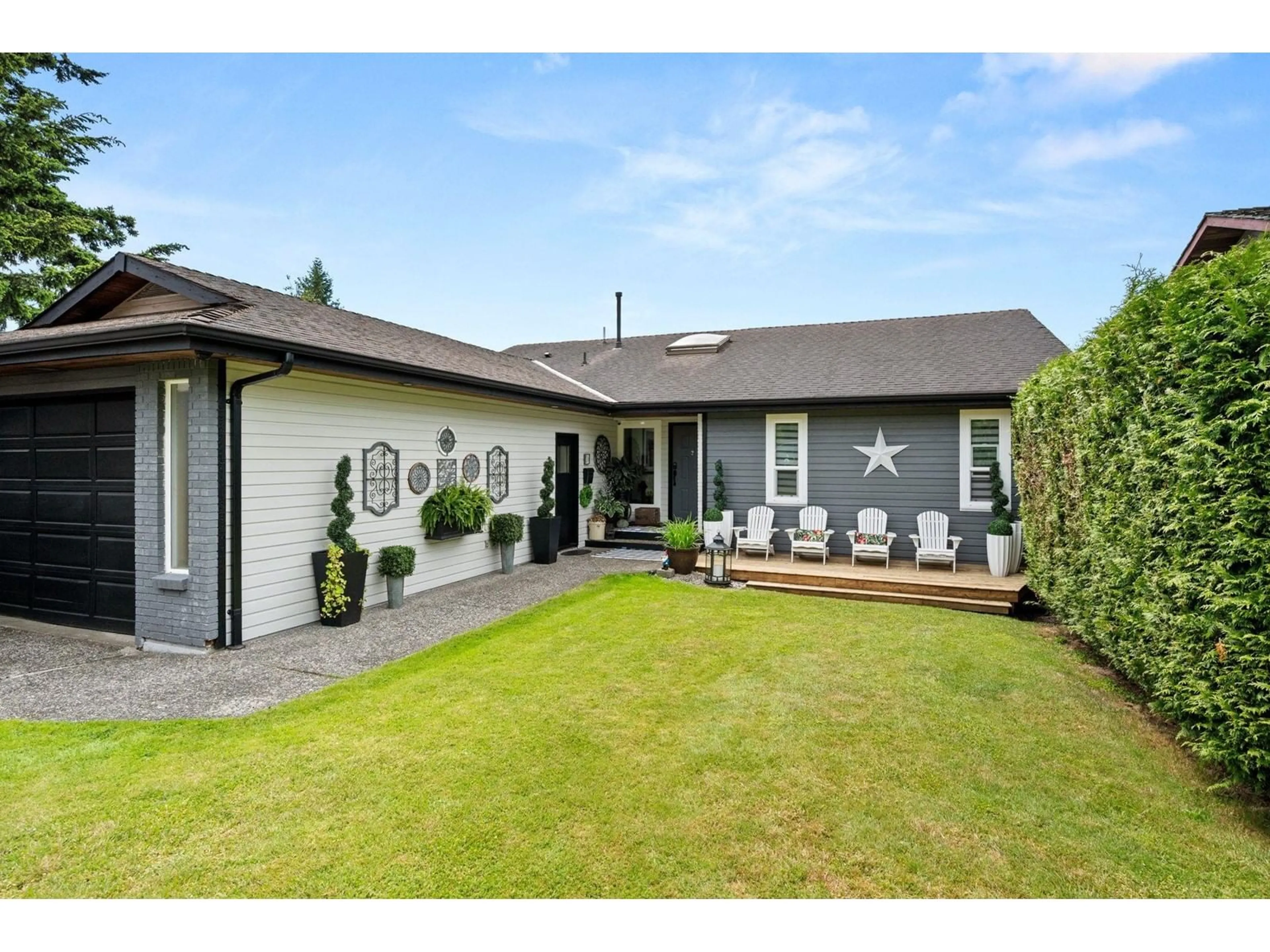 Home with vinyl exterior material, street for 7685 GARRETT, Delta British Columbia V4C7P3
