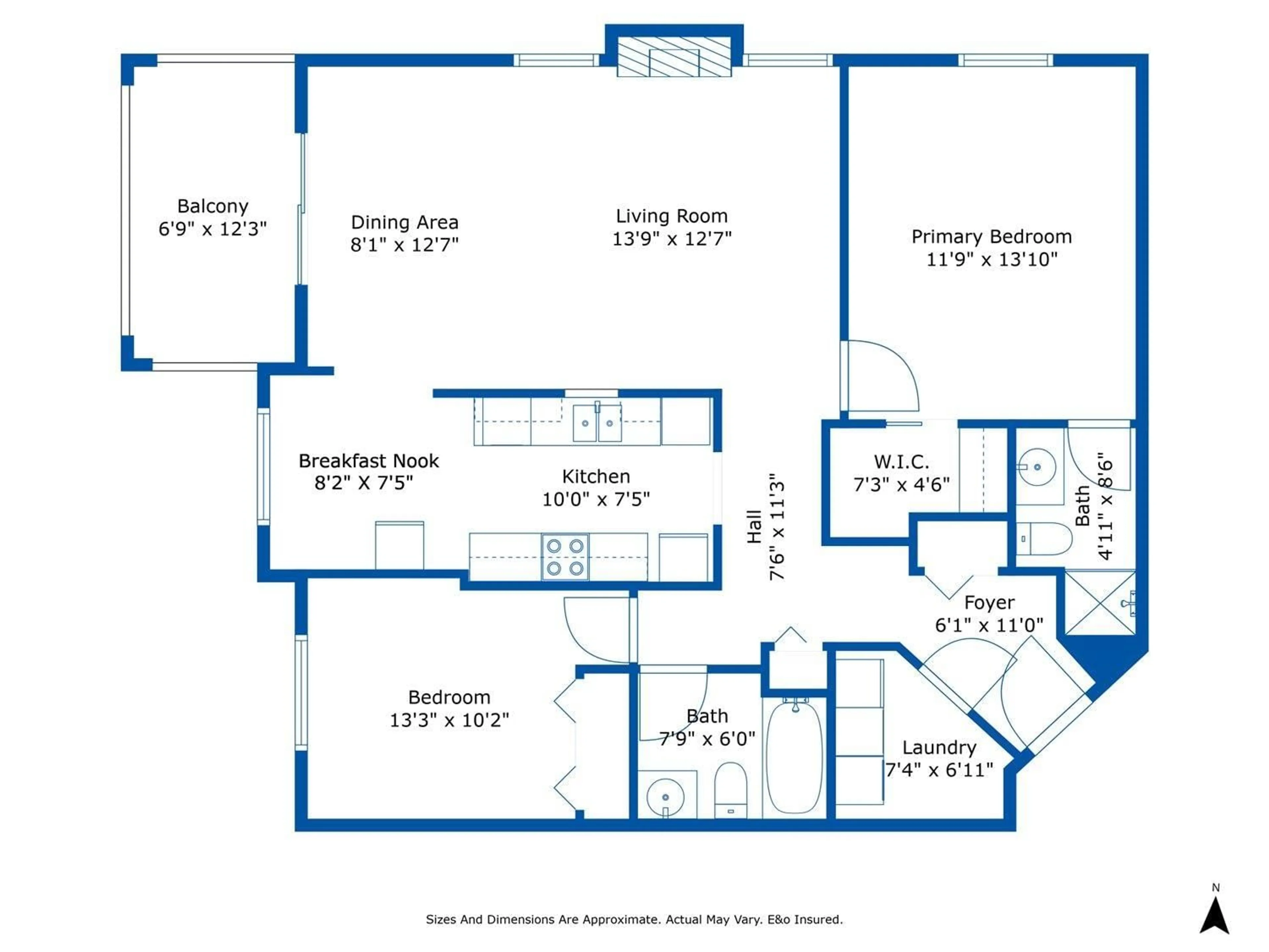 Floor plan for 311 - 9165 BROADWAY STREET, Chilliwack British Columbia V2P7Z8