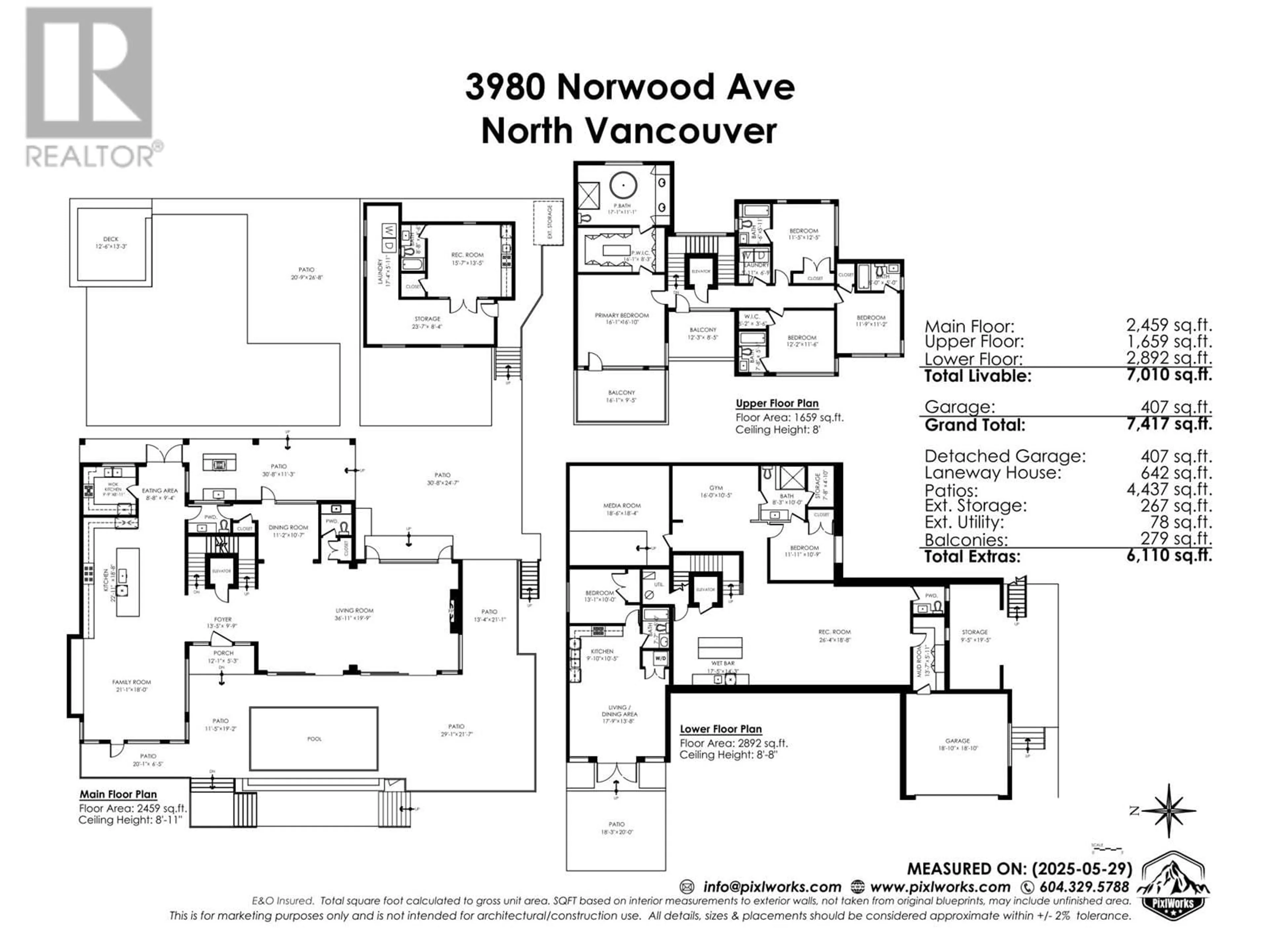 Floor plan for 3980 NORWOOD AVENUE, North Vancouver British Columbia V7N3R3