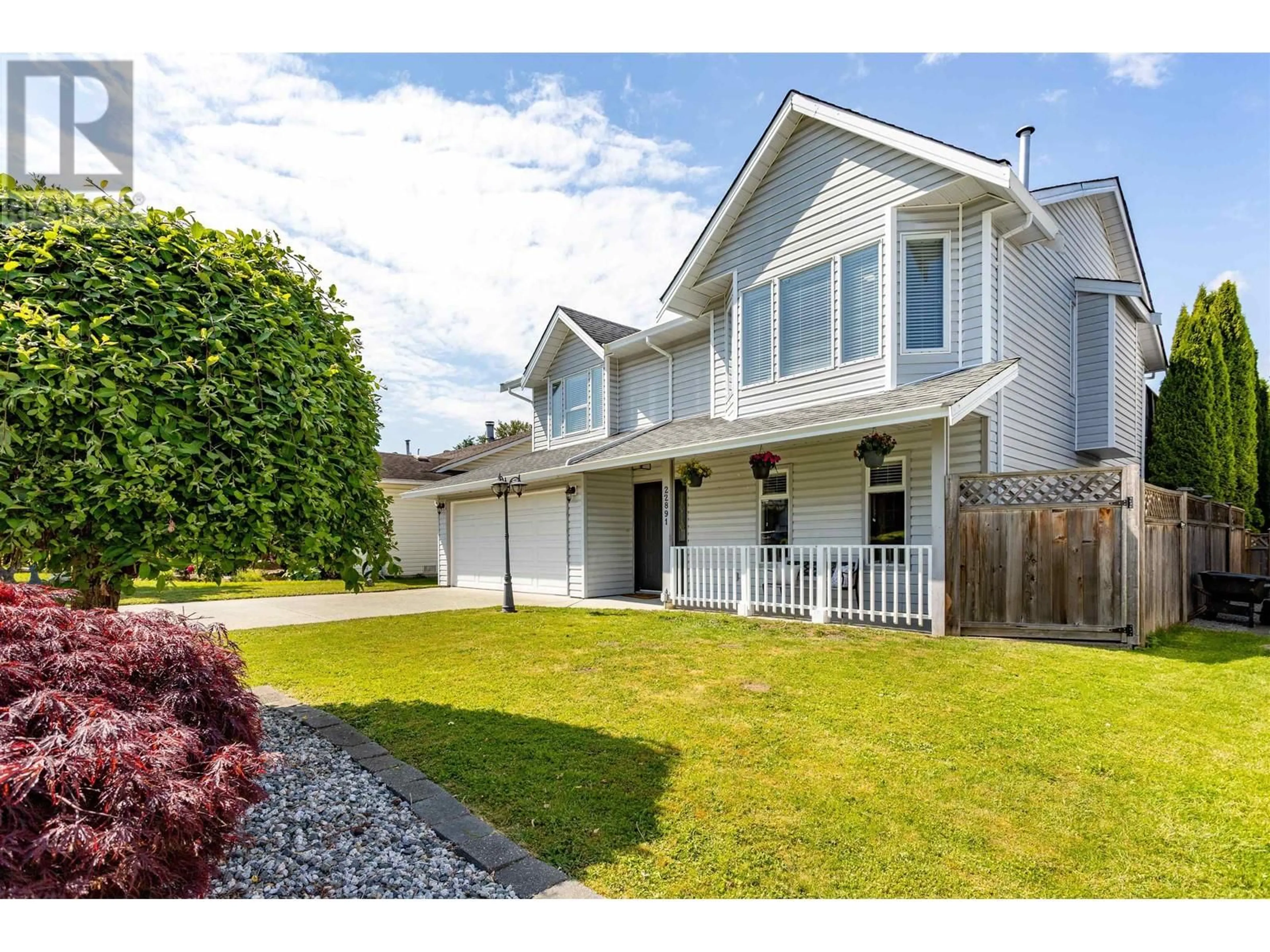 Home with vinyl exterior material, street for 22891 125A AVENUE, Maple Ridge British Columbia V2X0N3