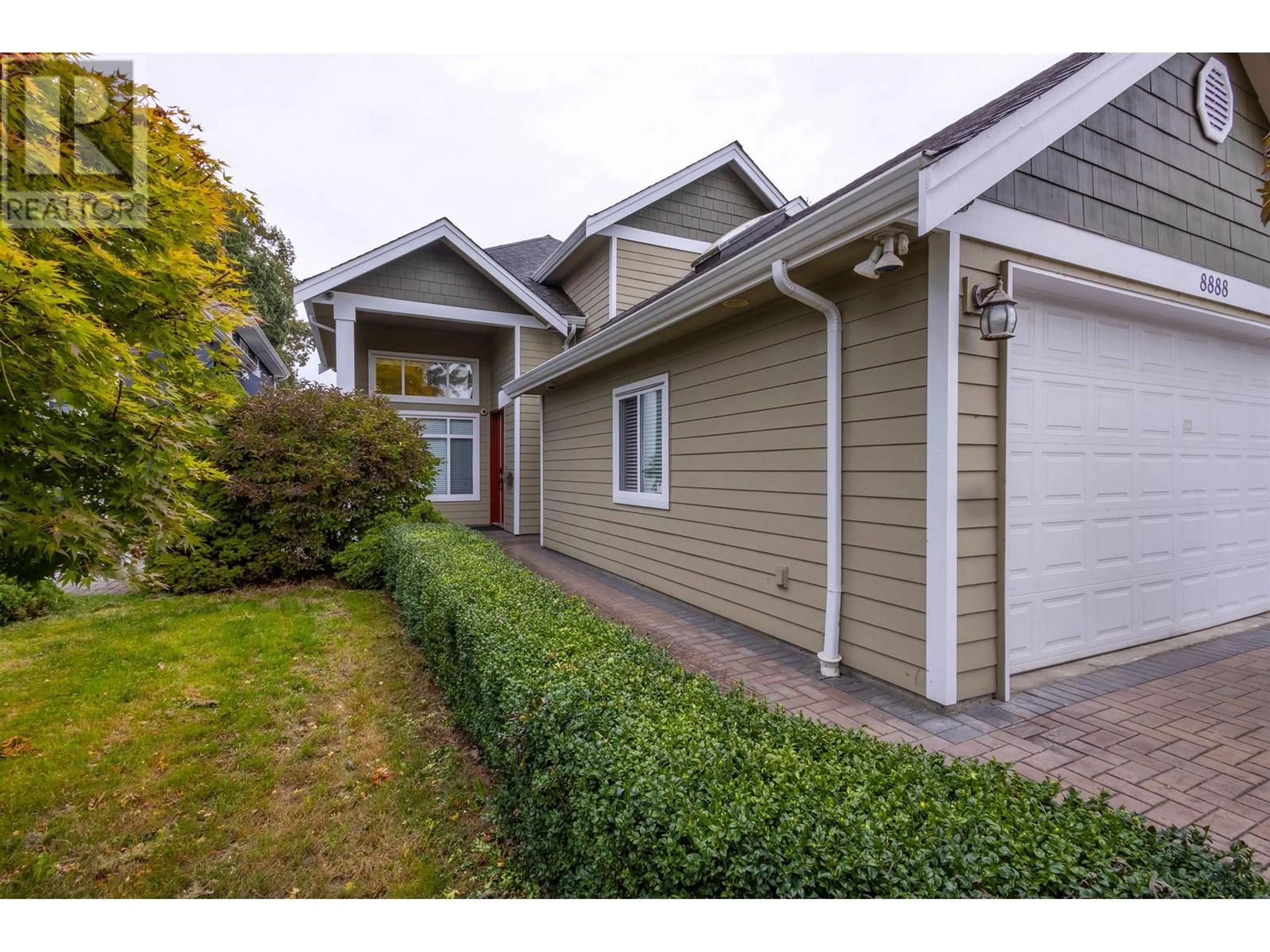 Home with vinyl exterior material, street for 8888 HEATHER STREET, Richmond British Columbia V6Y2R8