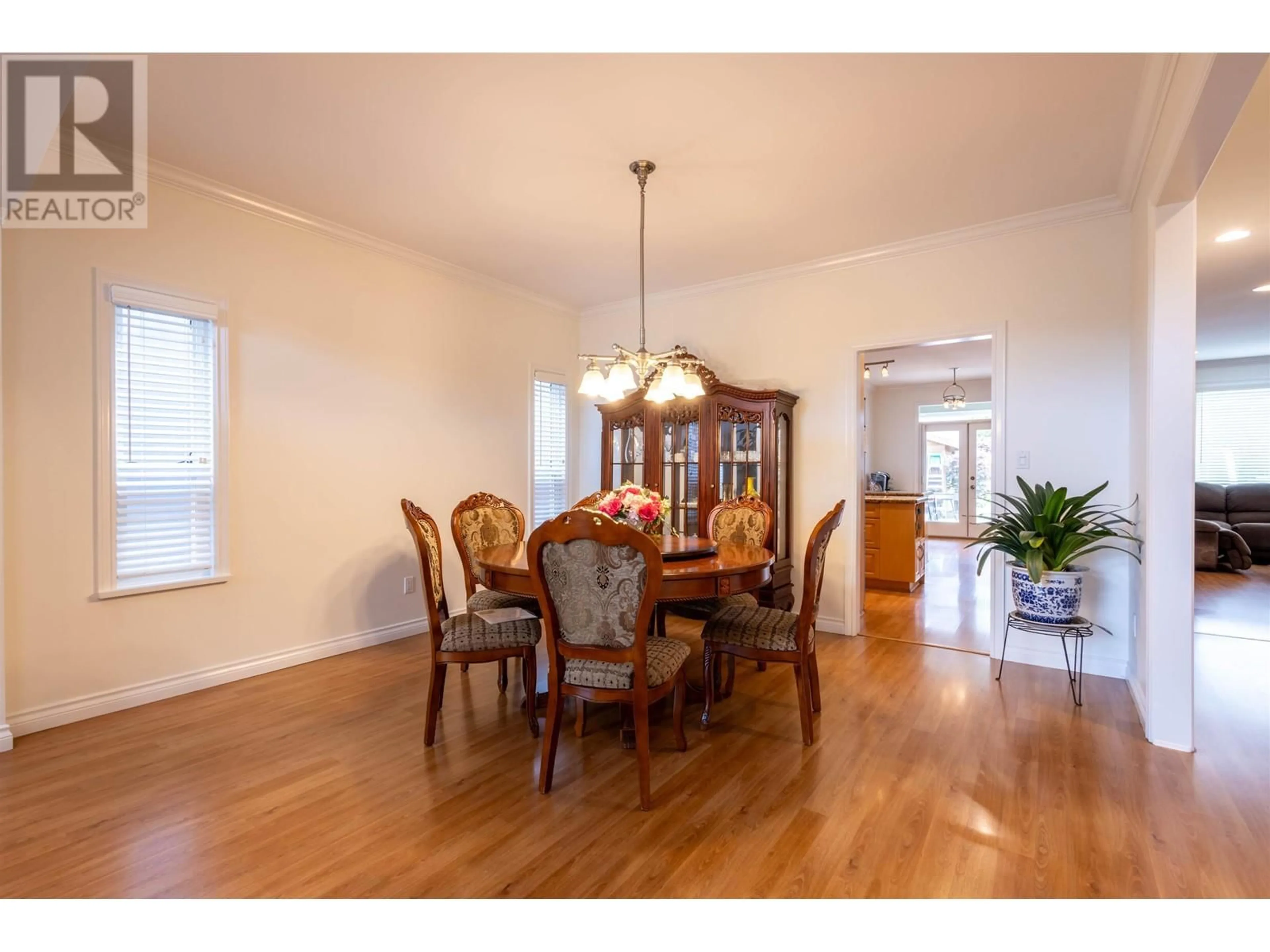 Dining room, wood/laminate floor for 8888 HEATHER STREET, Richmond British Columbia V6Y2R8