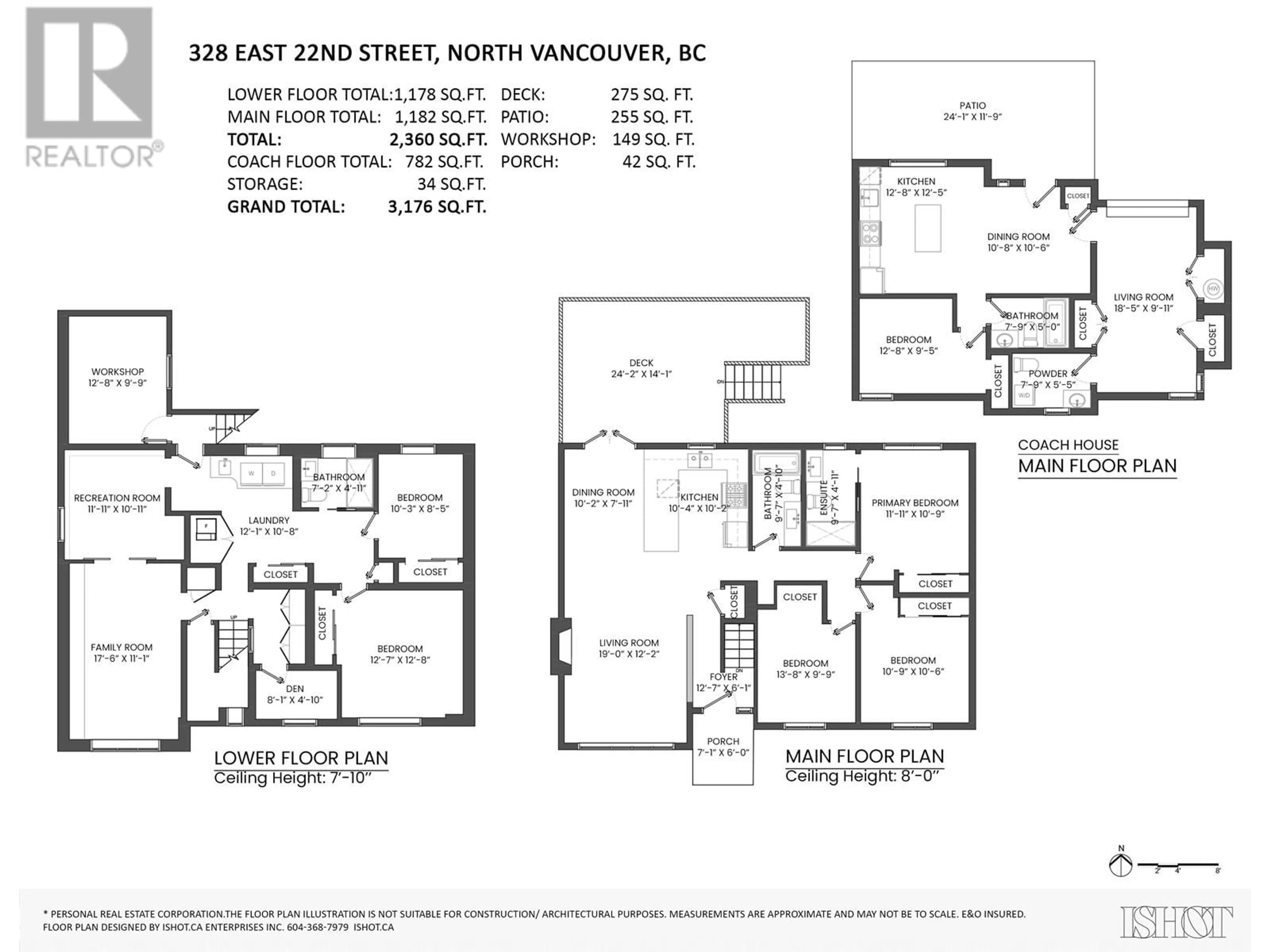 Floor plan for 328 22ND STREET, North Vancouver British Columbia V7L3C7