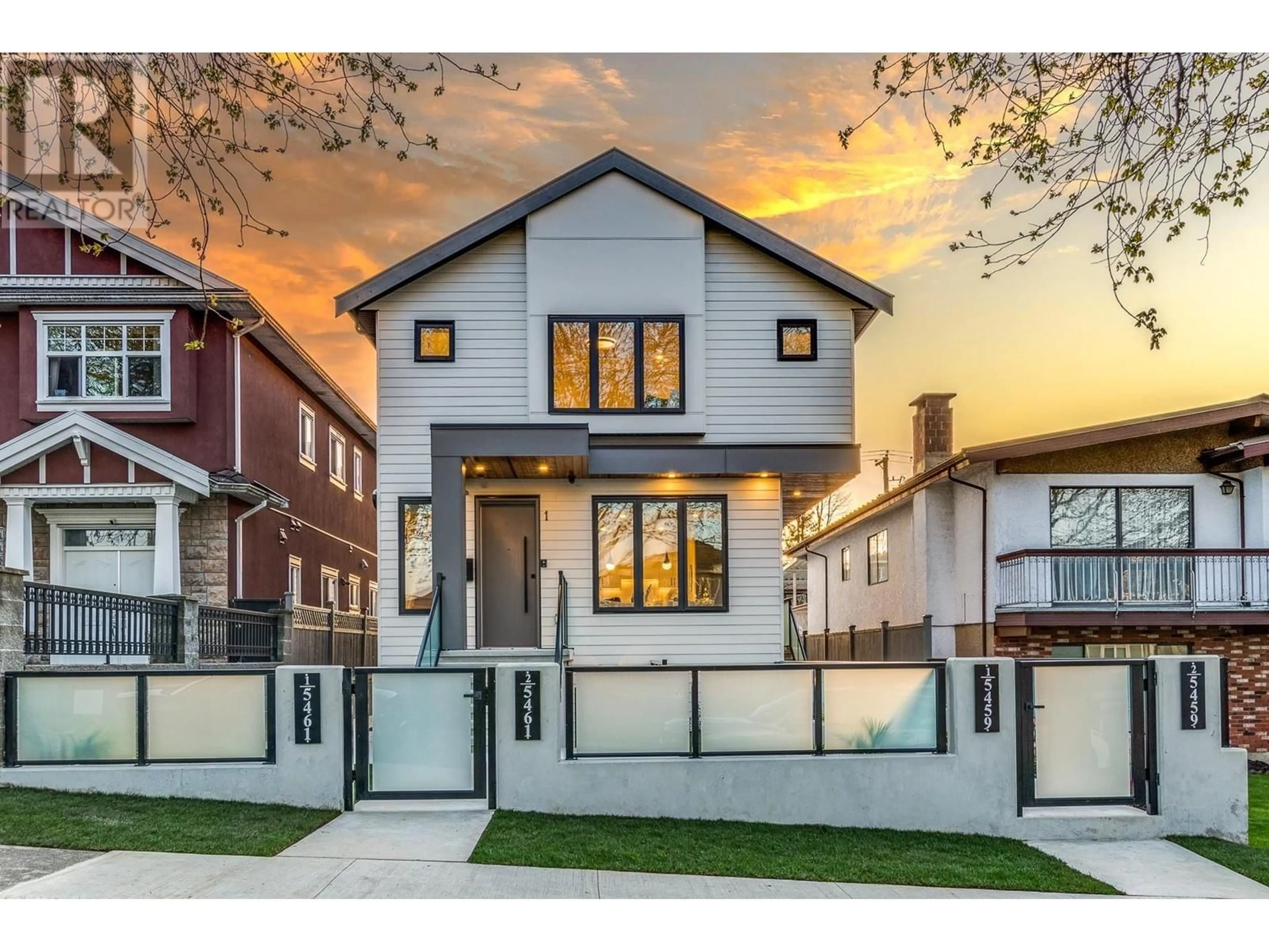 Home with brick exterior material, street for 1 - 5461 RHODES STREET, Vancouver British Columbia V5R3P1