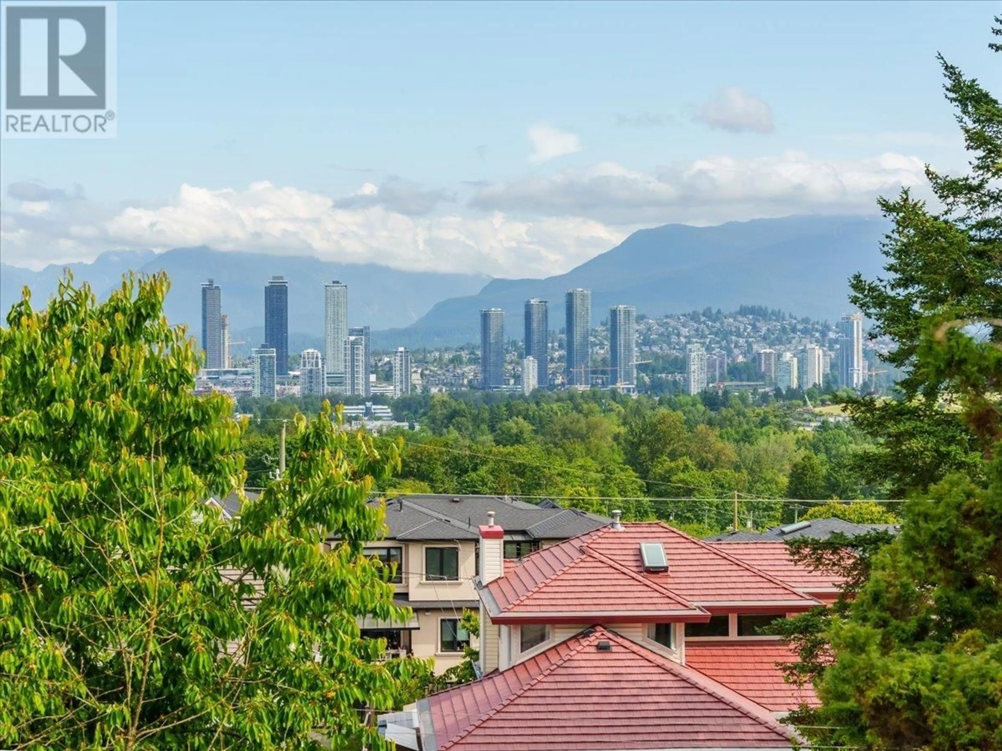 Balcony in the apartment, city buildings view from balcony for 4660 BOND STREET, Burnaby British Columbia V5H1G9