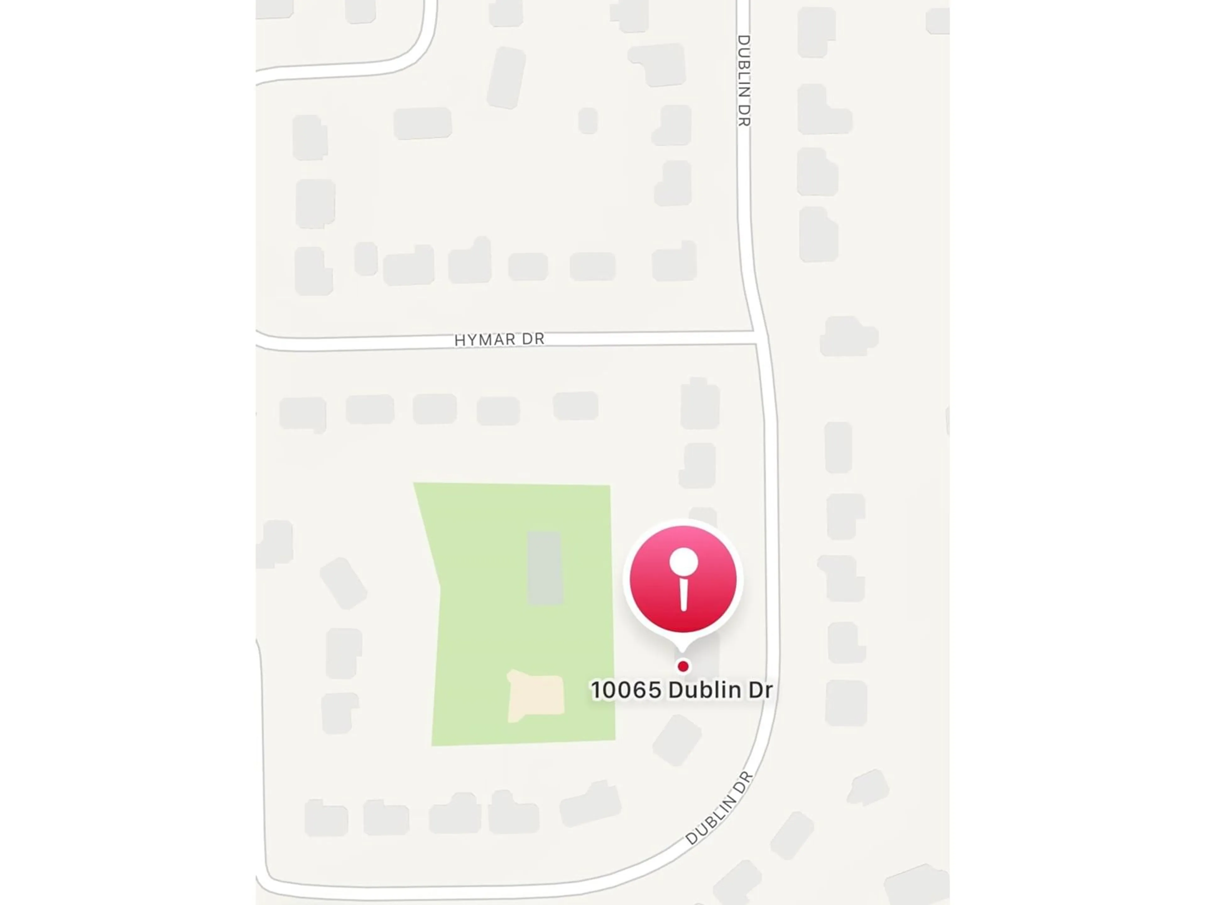 Picture of a map for 10065 DUBLIN DRIVE, Chilliwack British Columbia V2P3R1