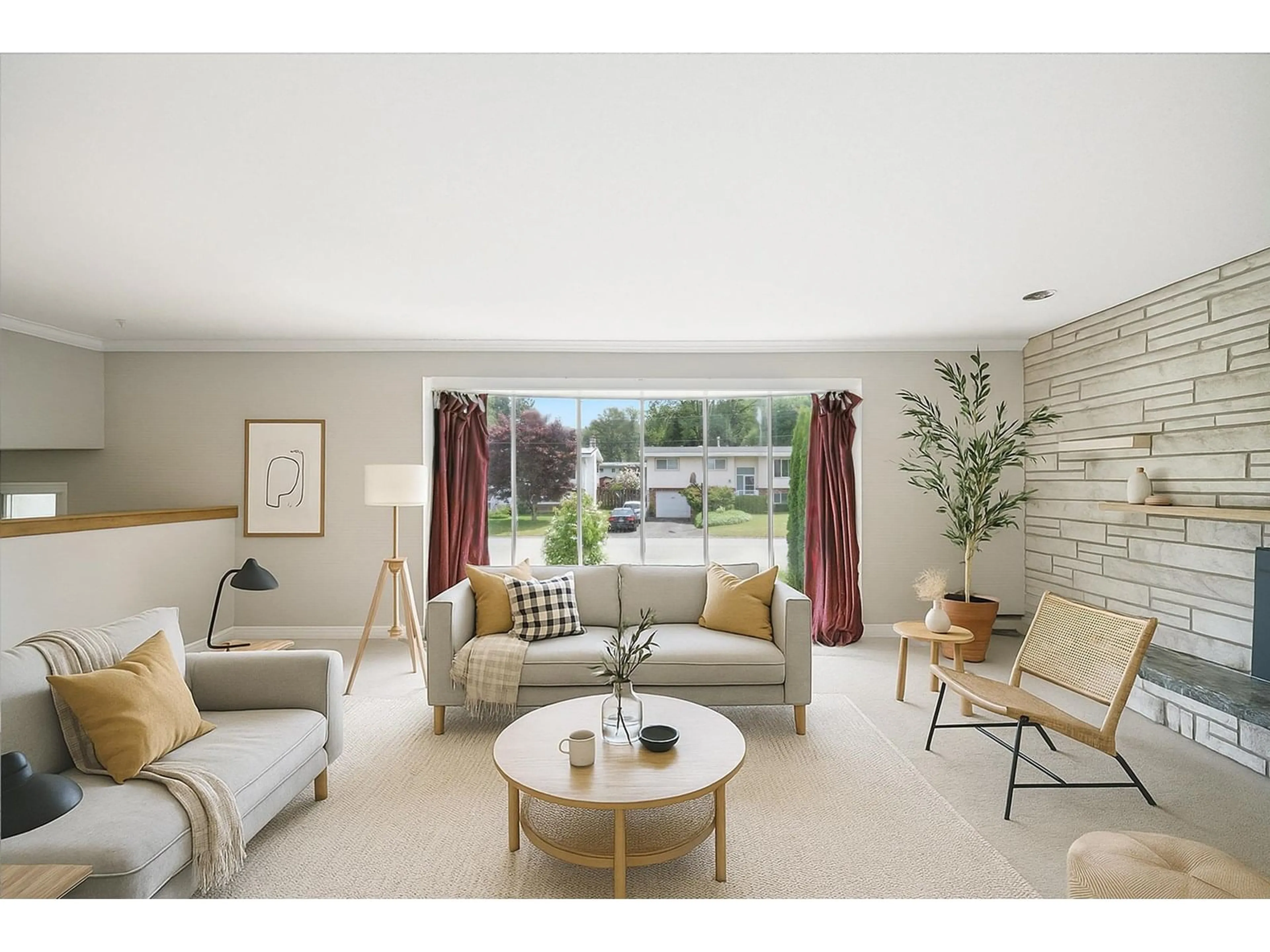 Living room with furniture, unknown for 10065 DUBLIN DRIVE, Chilliwack British Columbia V2P3R1