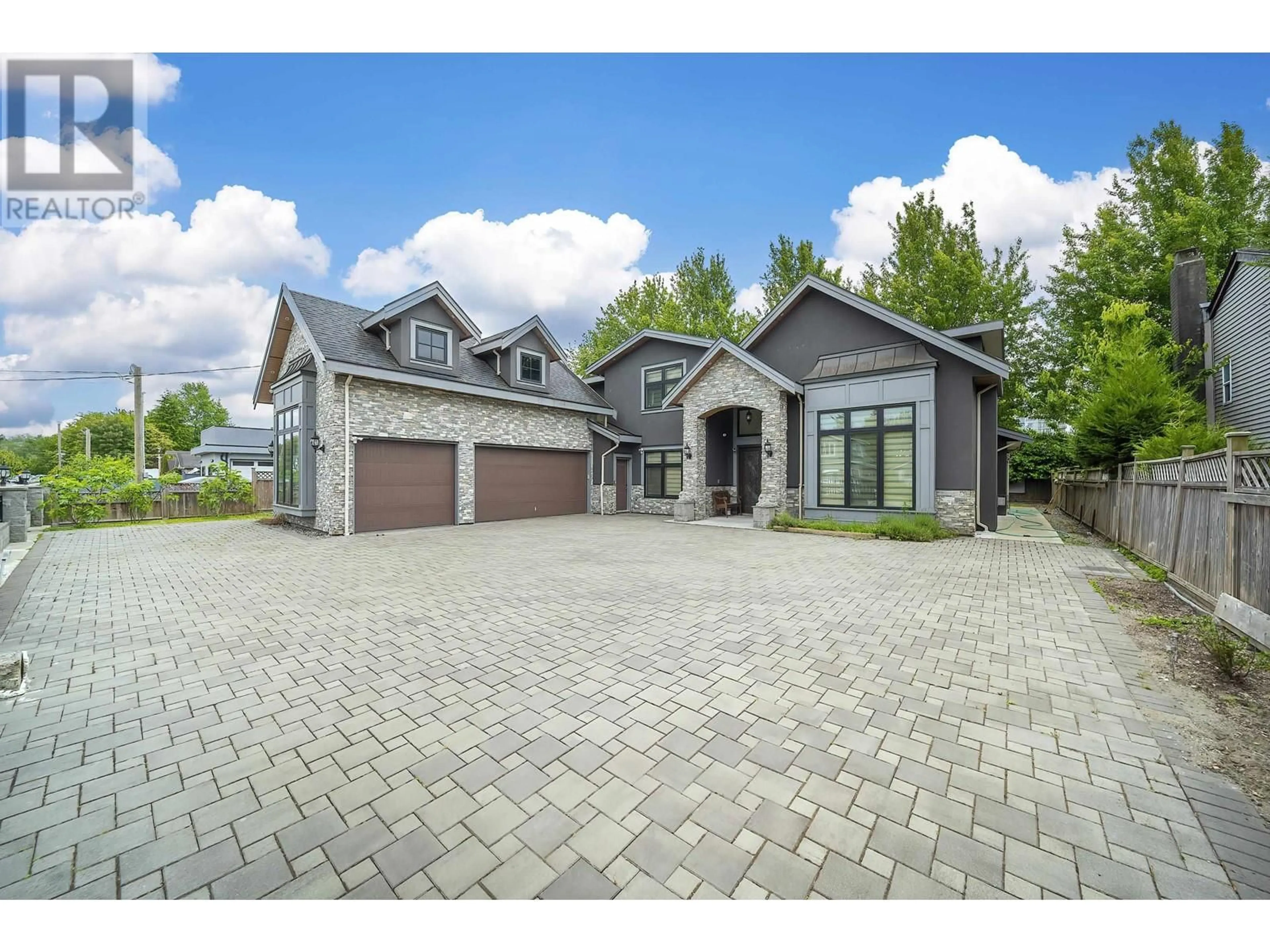 Home with brick exterior material, street for 8600 LESLIE ROAD, Richmond British Columbia V6X2V7