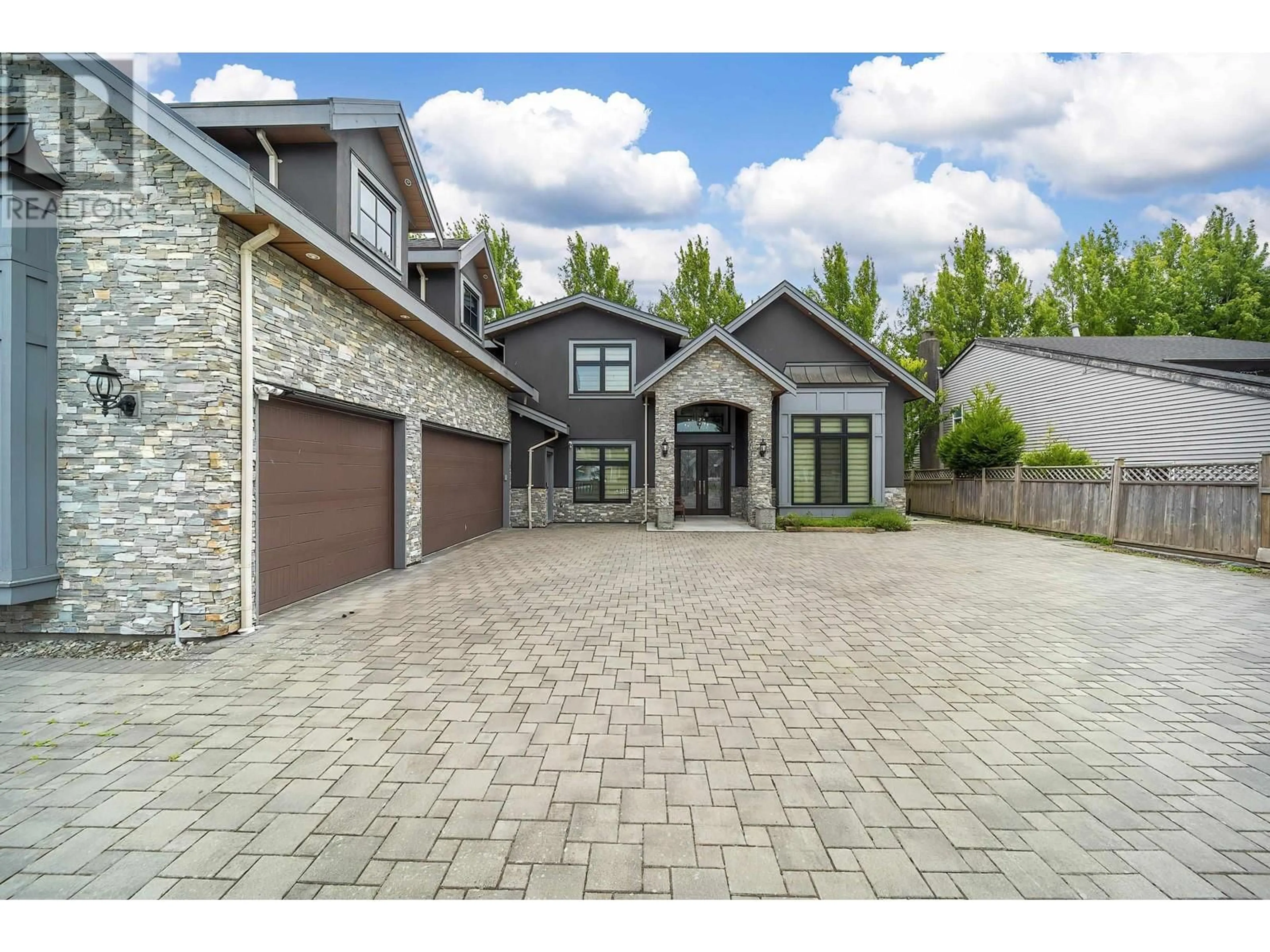 Home with brick exterior material, street for 8600 LESLIE ROAD, Richmond British Columbia V6X2V7