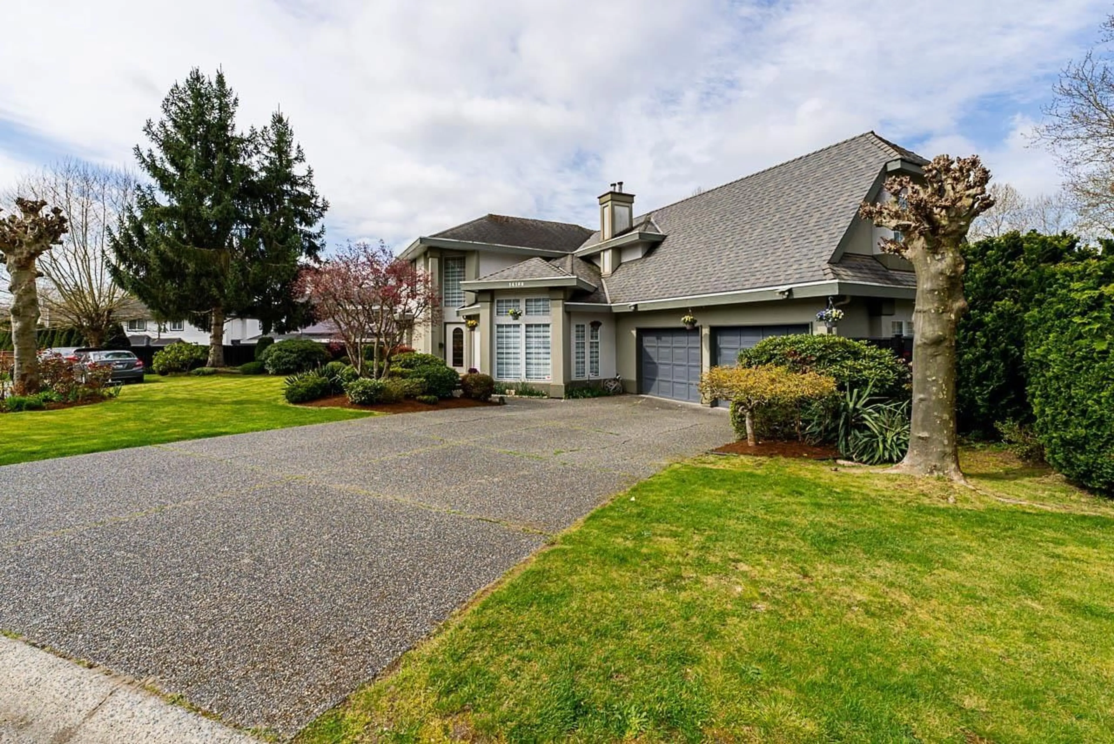 Home with vinyl exterior material, street for 14168 85A, Surrey British Columbia V3W2T4