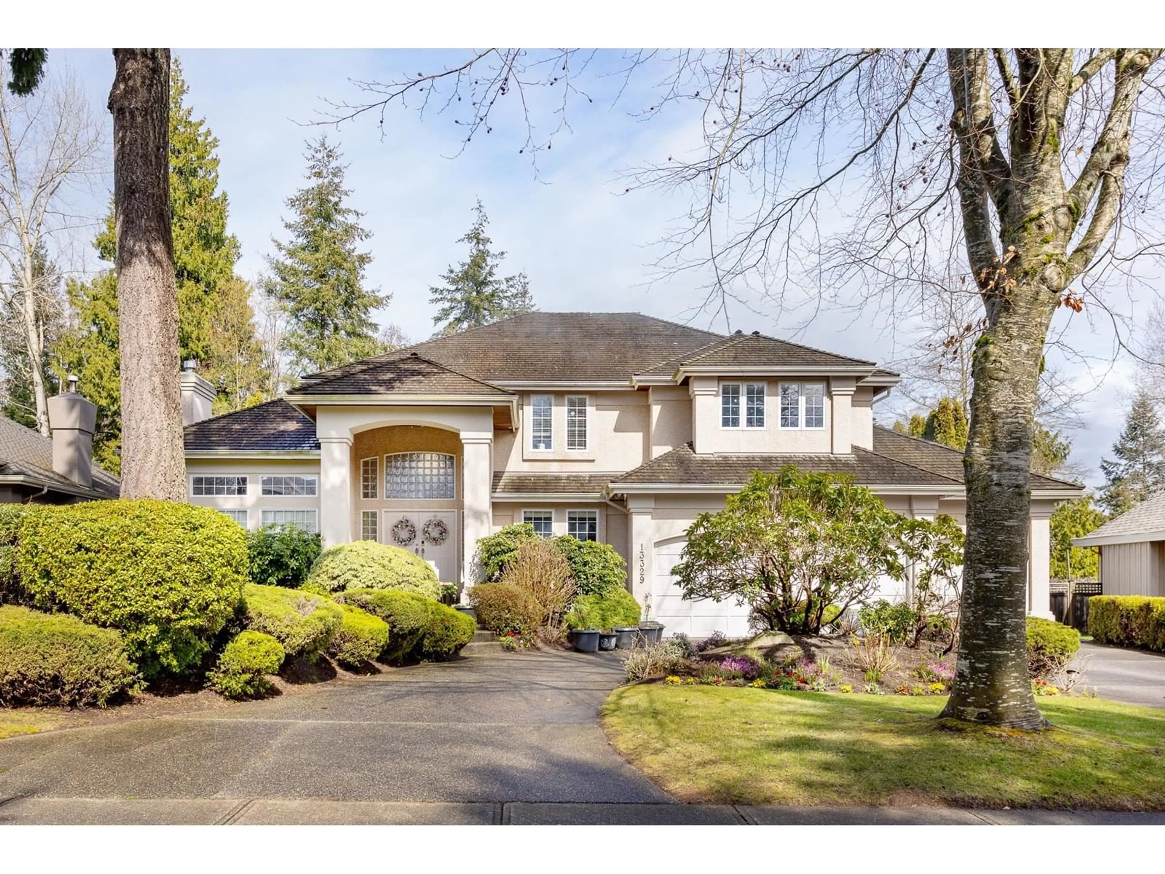 Home with vinyl exterior material, street for 13329 21A, Surrey British Columbia V4A9N1