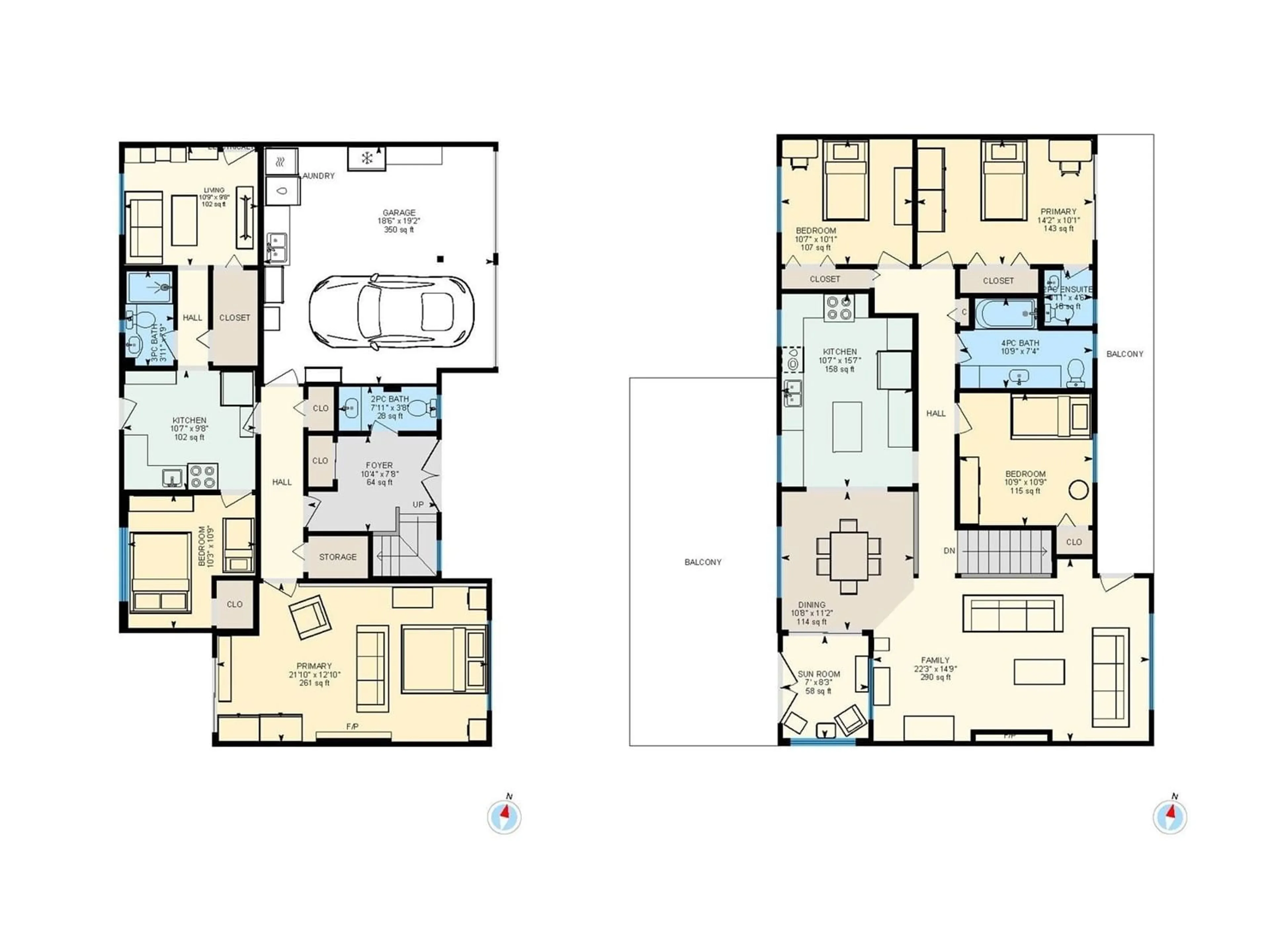 Floor plan for 8645 114A, Delta British Columbia V4C5L9
