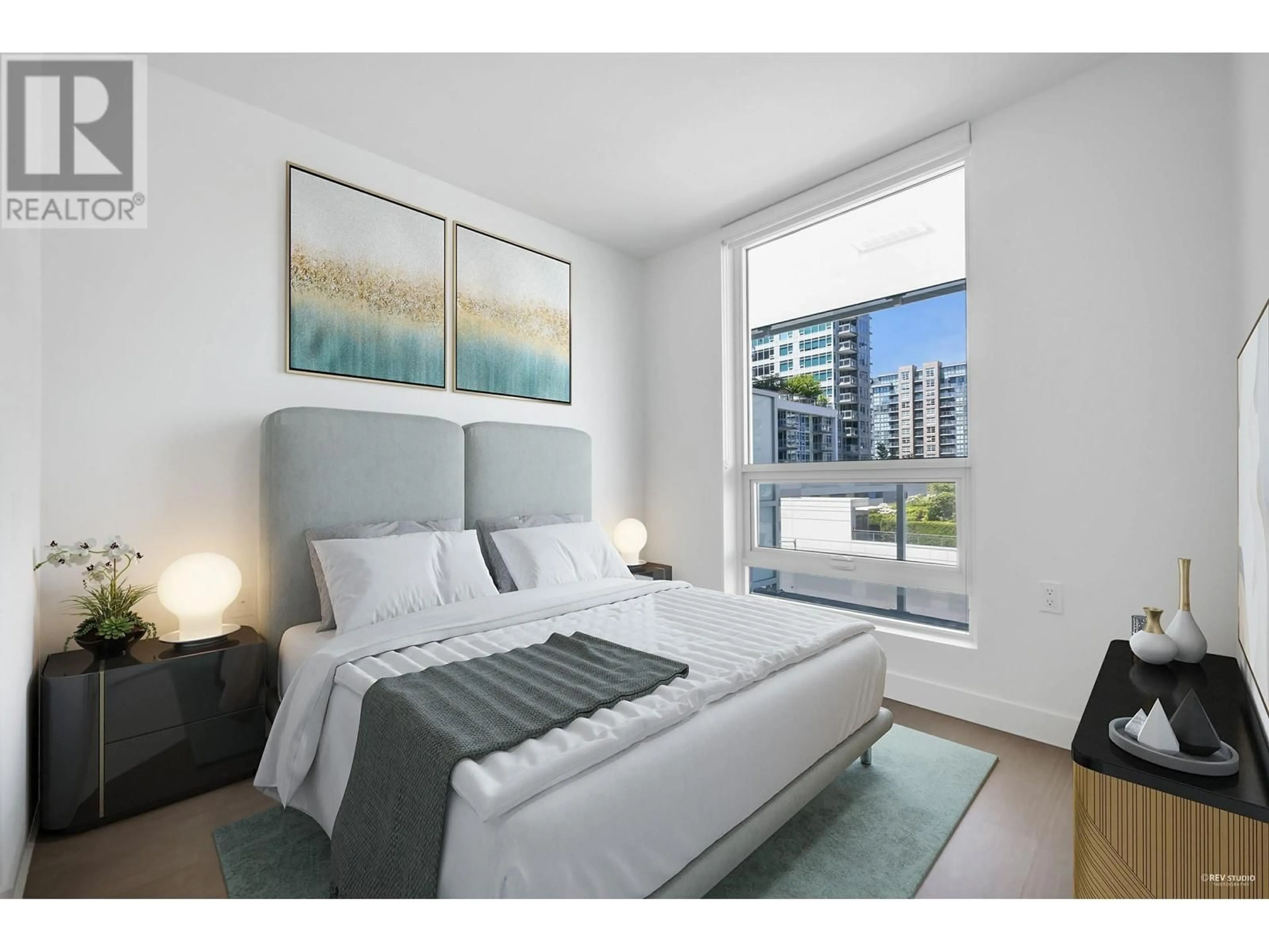 Bedroom with bed, unknown for 519 - 6328 NO. 3 ROAD, Richmond British Columbia V6Y0L6