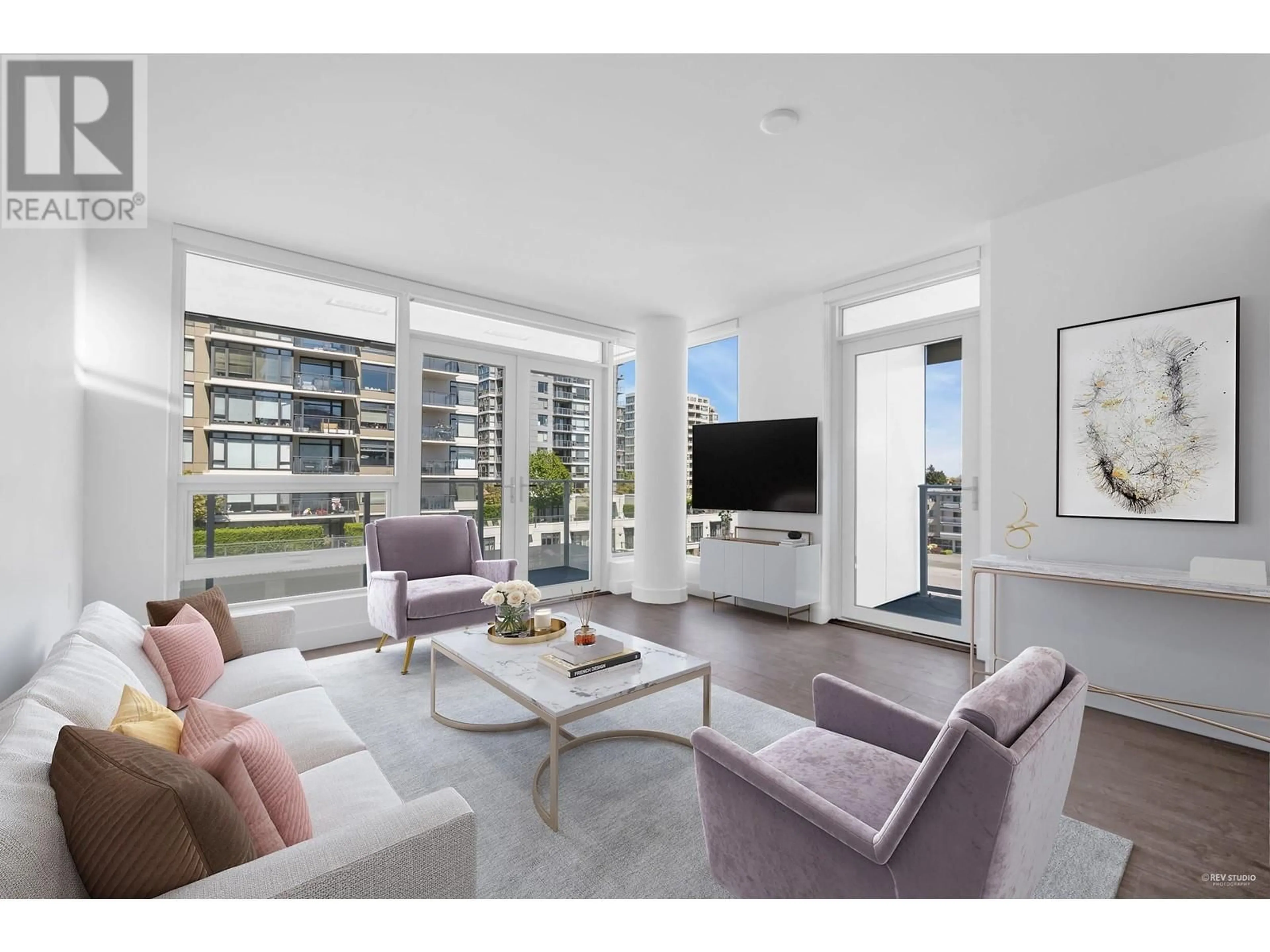 Living room with furniture, unknown for 519 - 6328 NO. 3 ROAD, Richmond British Columbia V6Y0L6