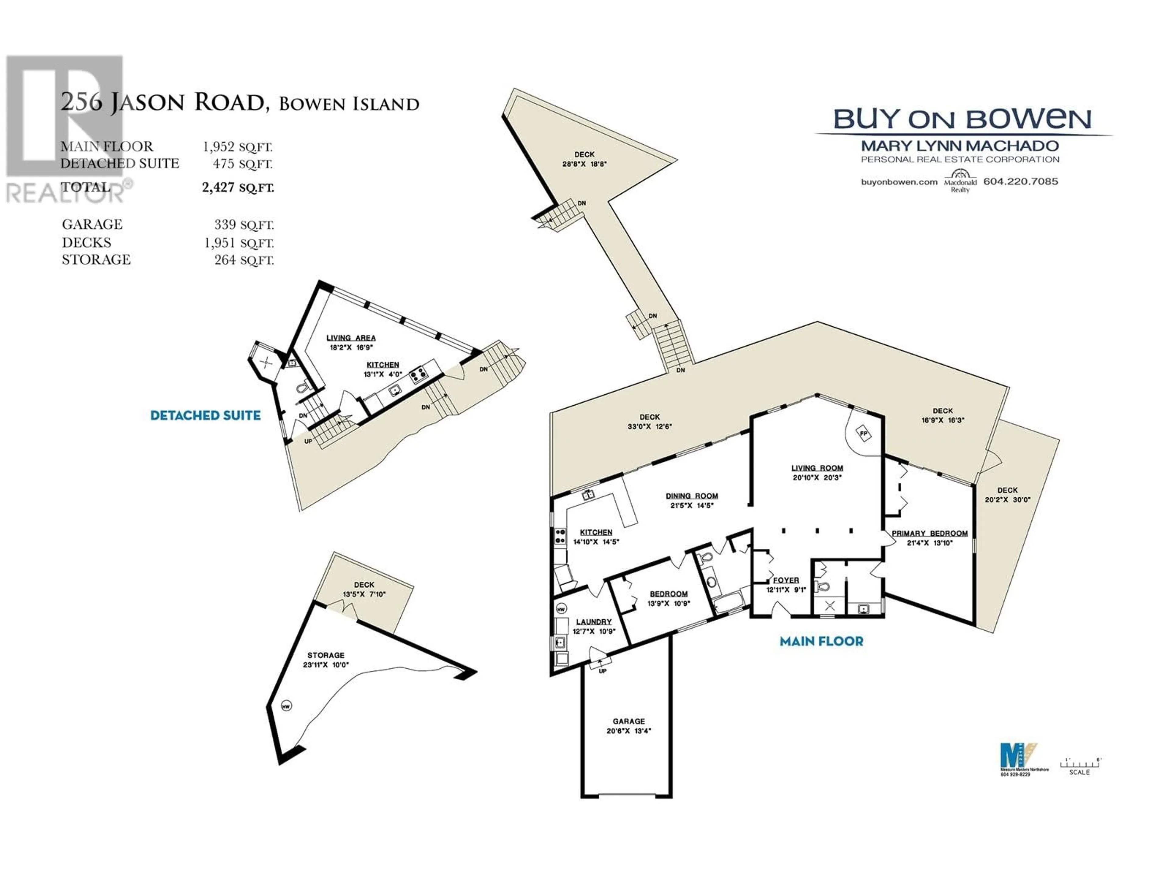 Floor plan for 256 JASON ROAD, Bowen Island British Columbia V0N1G1