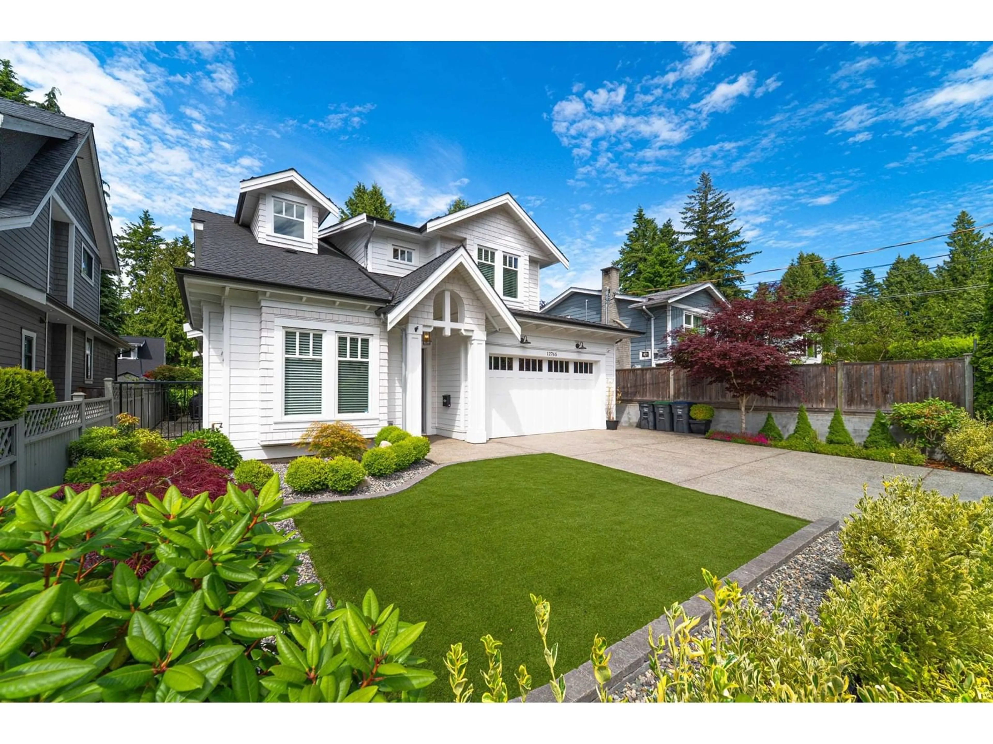 Home with vinyl exterior material, street for 12765 15, Surrey British Columbia V4A1K5