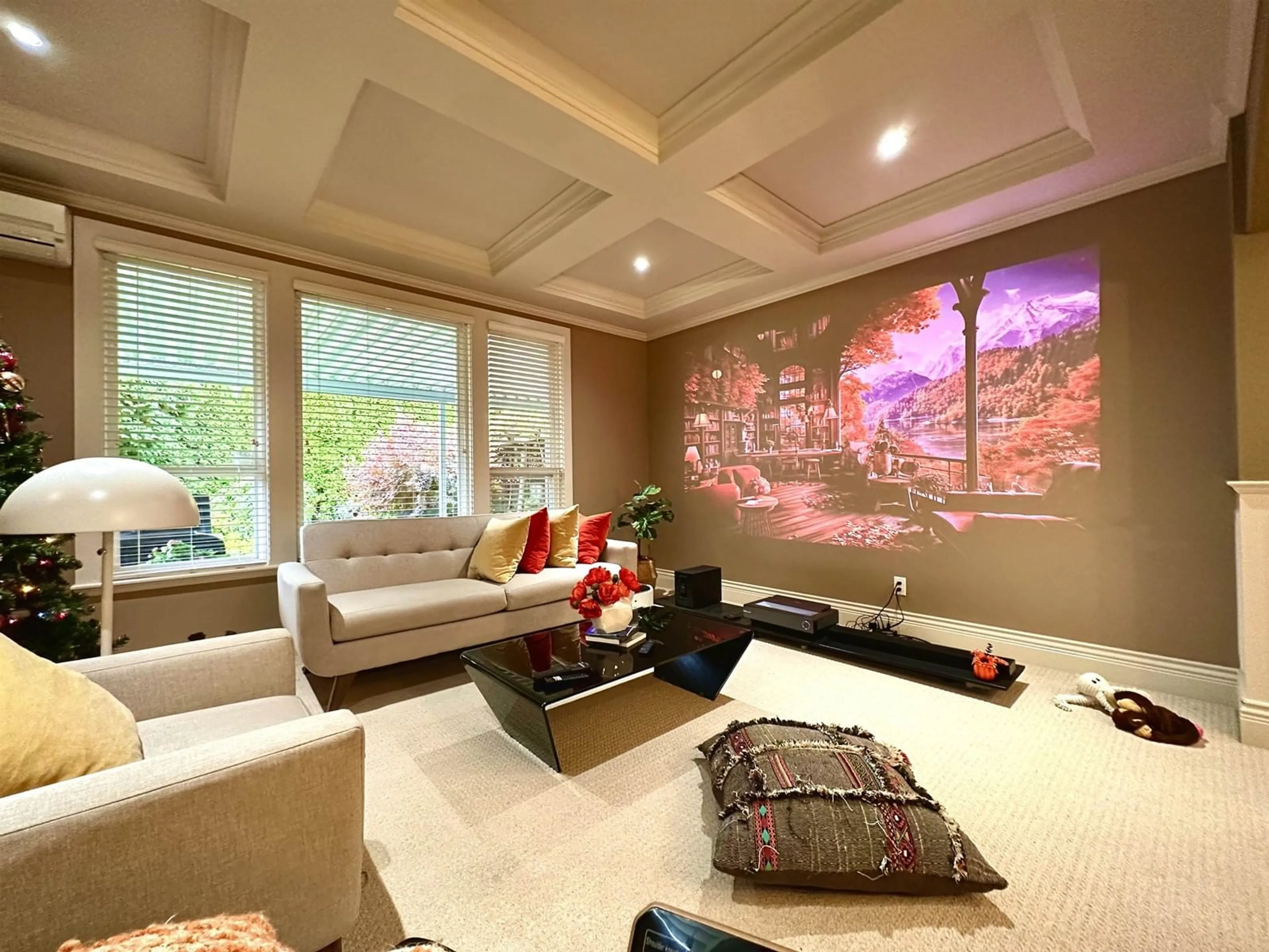Living room with furniture, unknown for 7227 199A, Langley British Columbia V2Y3J2