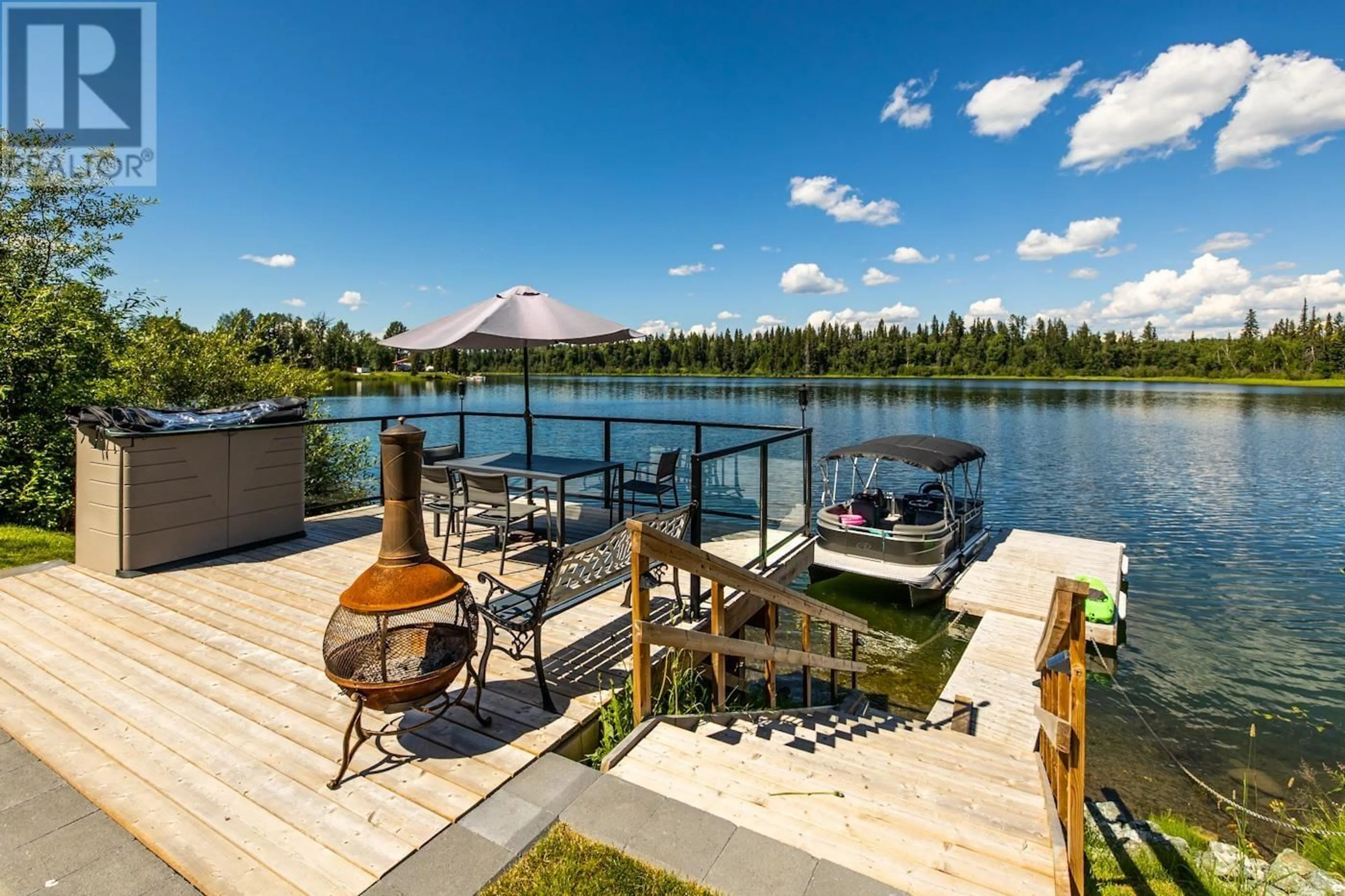 Patio, water/lake/river/ocean view for 28030 JOELLEN ROAD, Prince George British Columbia V2K5N1