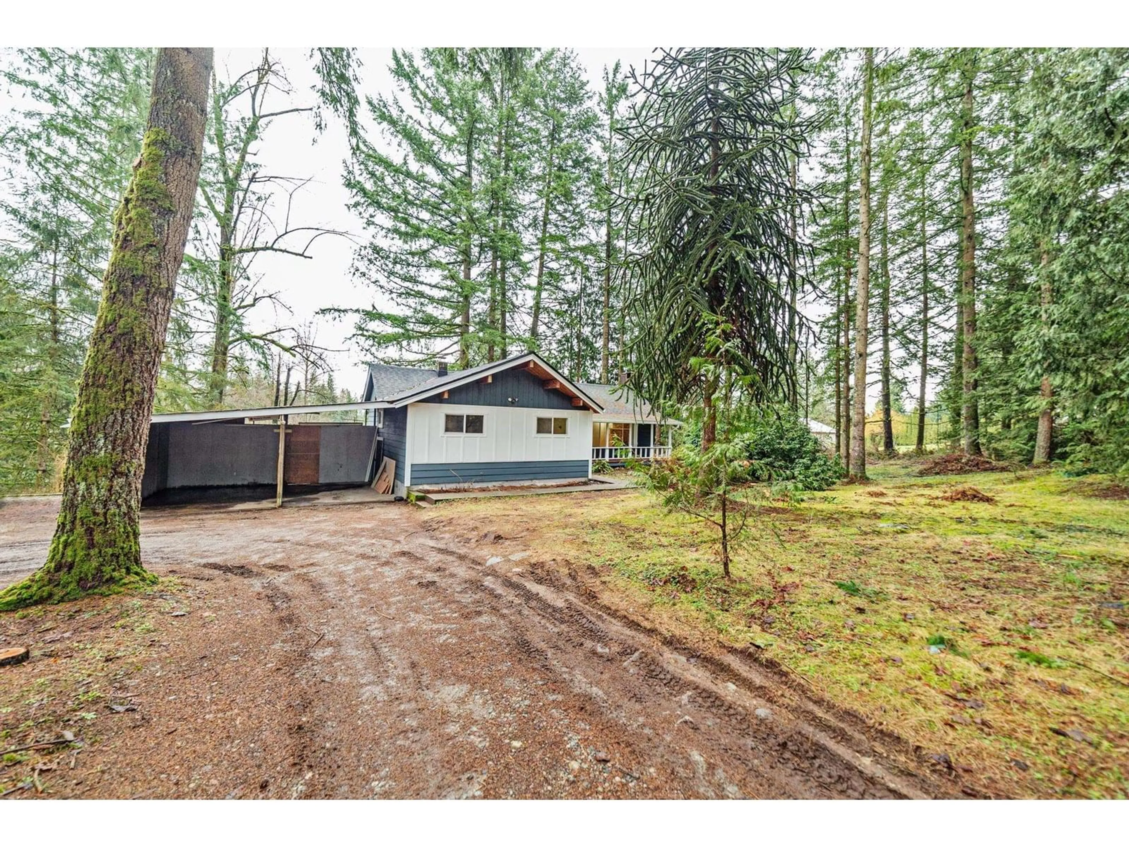 A pic from outside/outdoor area/front of a property/back of a property/a pic from drone, forest/trees view for 9386 CLAY, Mission British Columbia V4S1G2