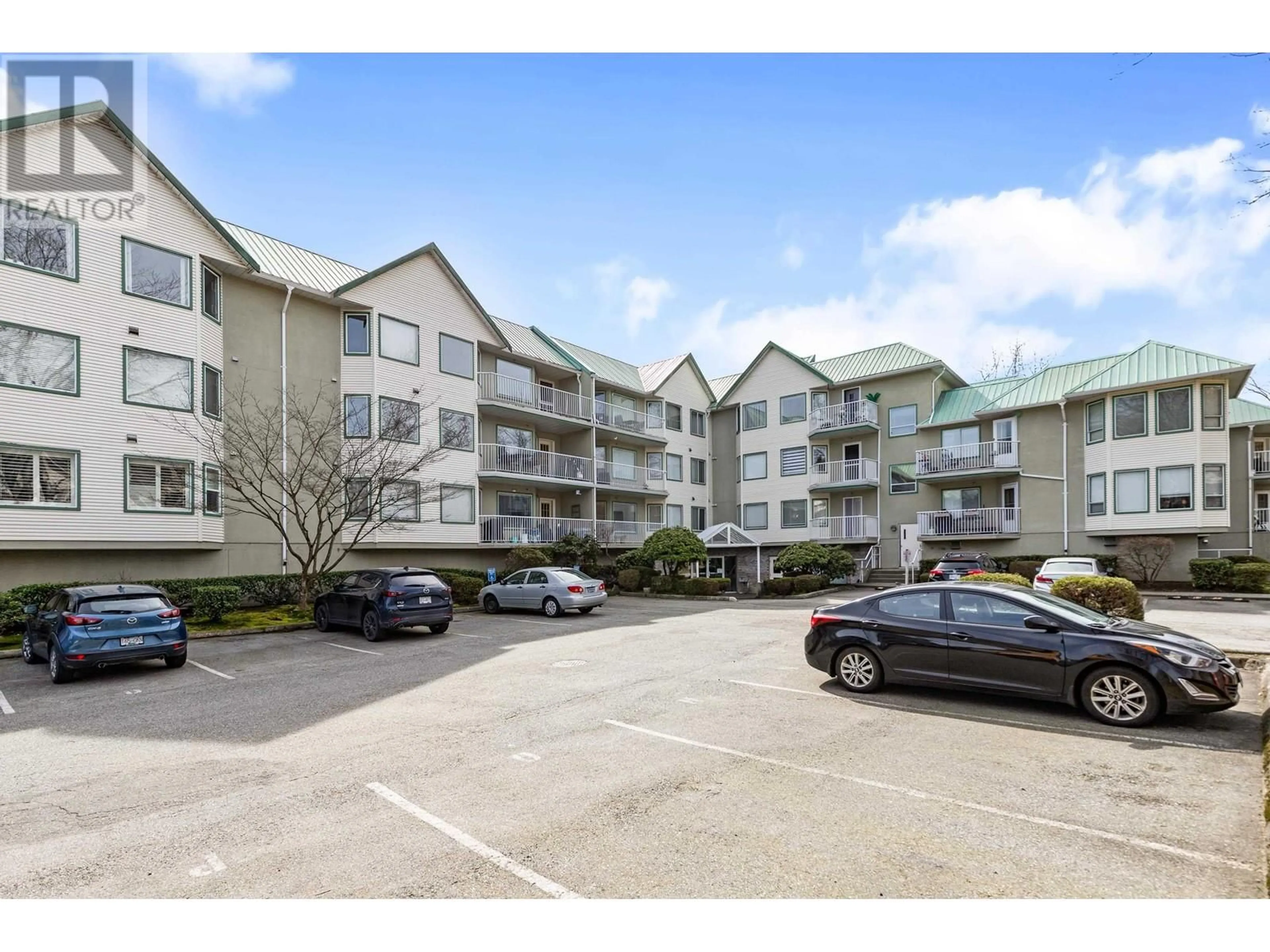 A pic from outside/outdoor area/front of a property/back of a property/a pic from drone, mountain view for 104 - 19236 FORD ROAD, Pitt Meadows British Columbia V3Y2K1