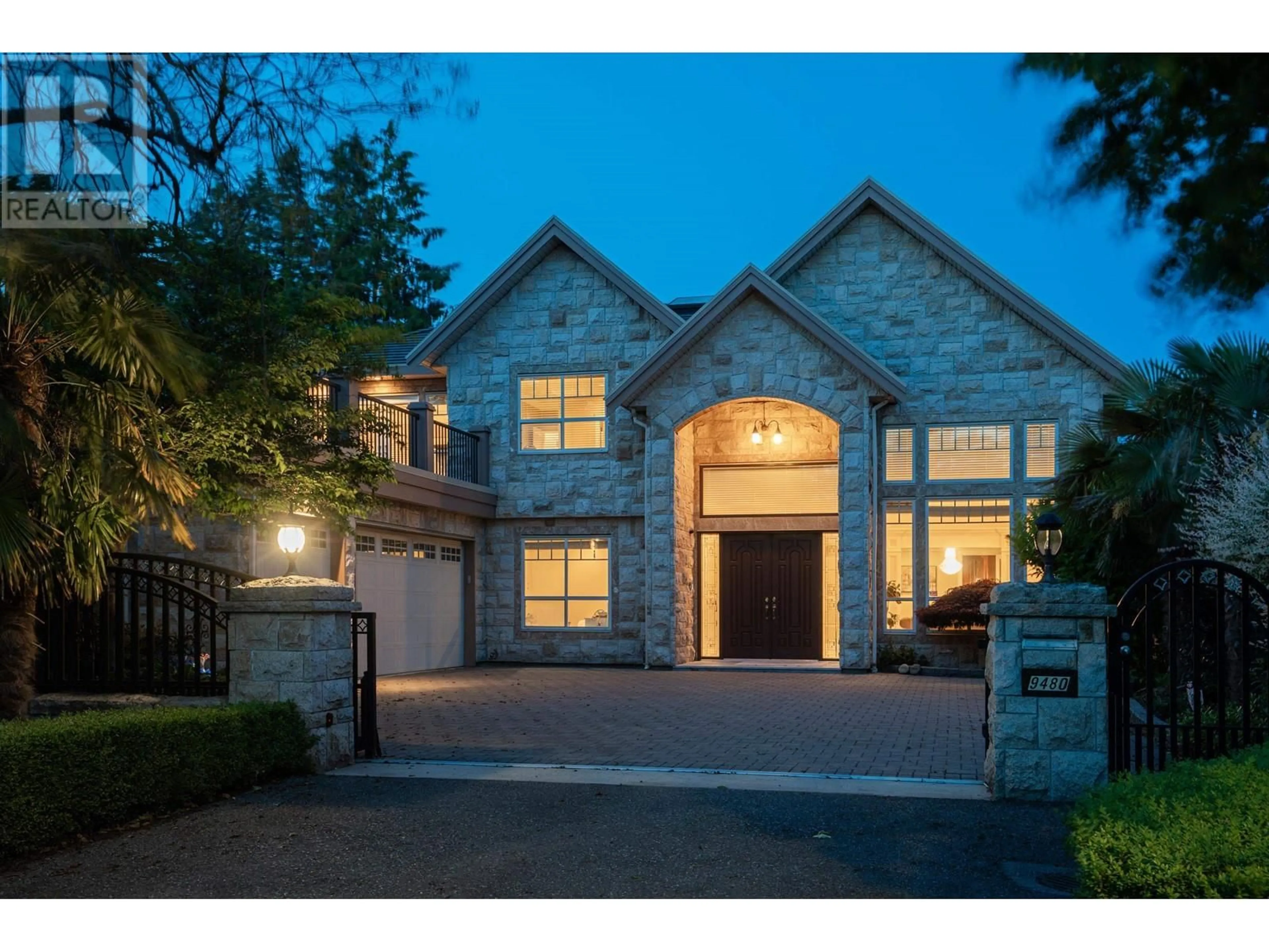 Home with brick exterior material, street for 9480 CHAPMOND CRESCENT, Richmond British Columbia V7E1M5